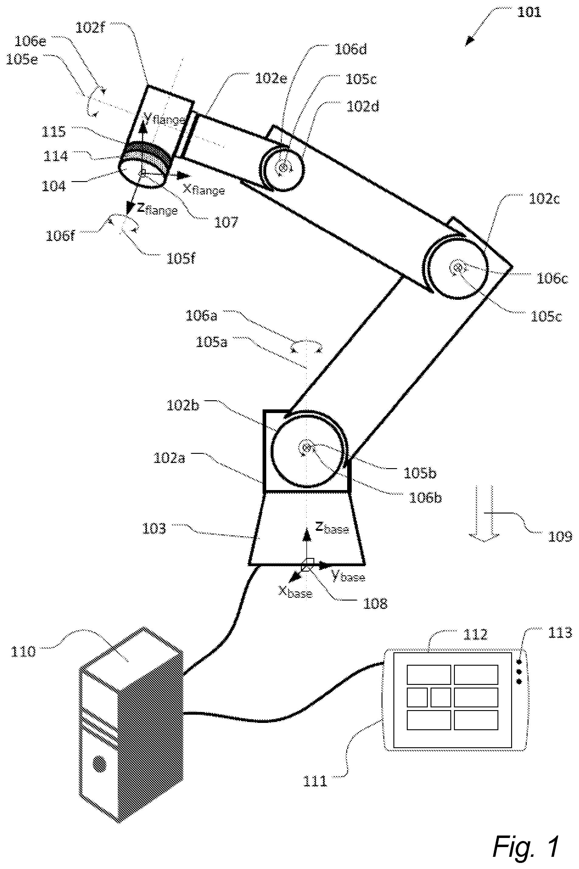Patent US12508711 — Robot system and a method for monitoring a robot system — Figure 1