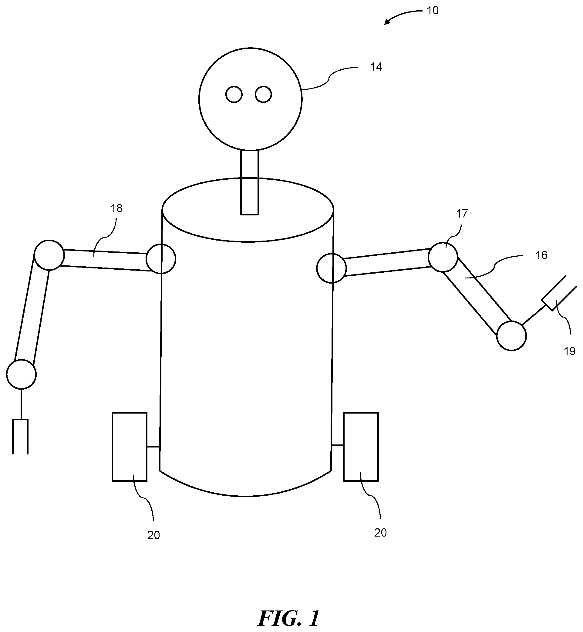 Patent US12508715 — Robotic systems and methods — Figure 1