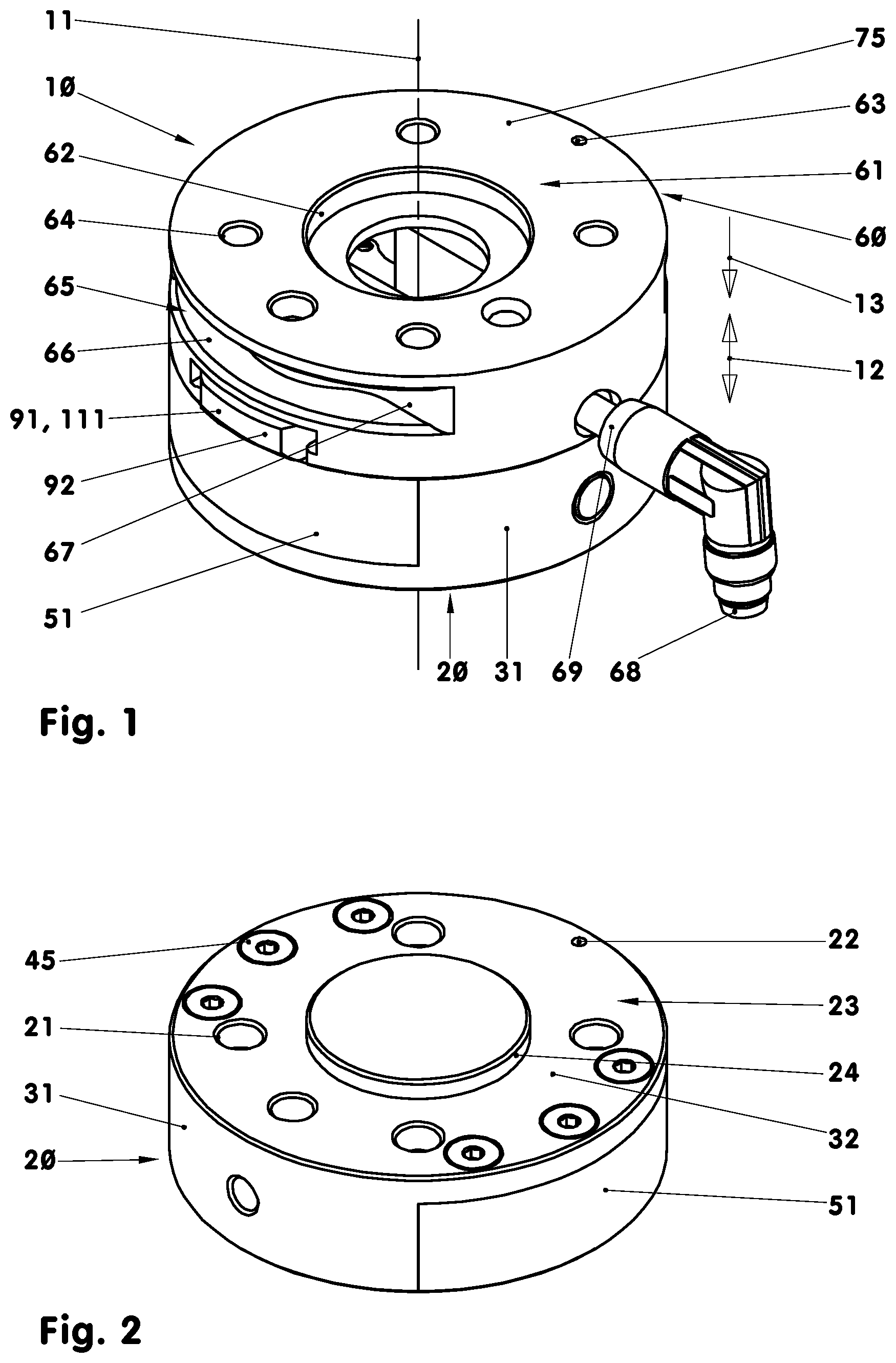 Patent US12508721 Figure 1 – Disconnectable adapter and method for disconnection