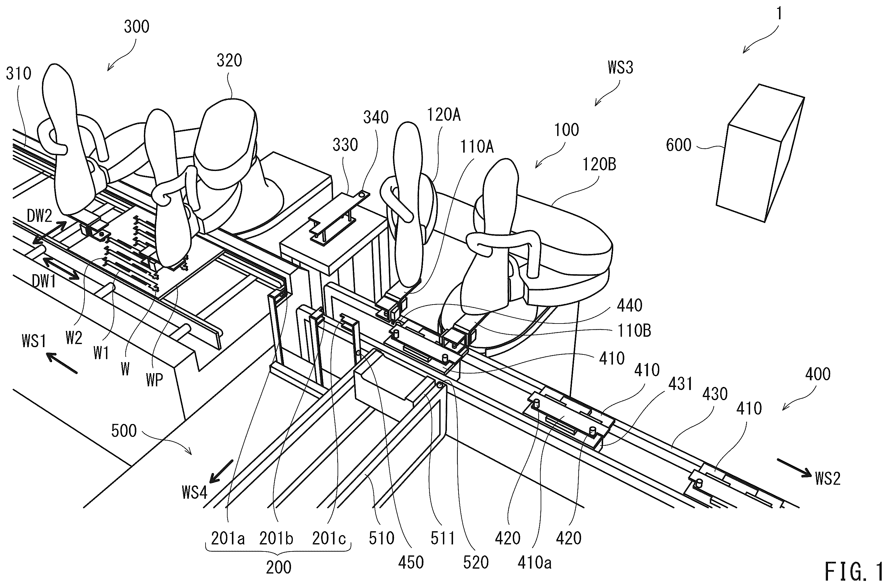 Patent US12508722 Figure 1 – Holding device, control method, control device, and robot system