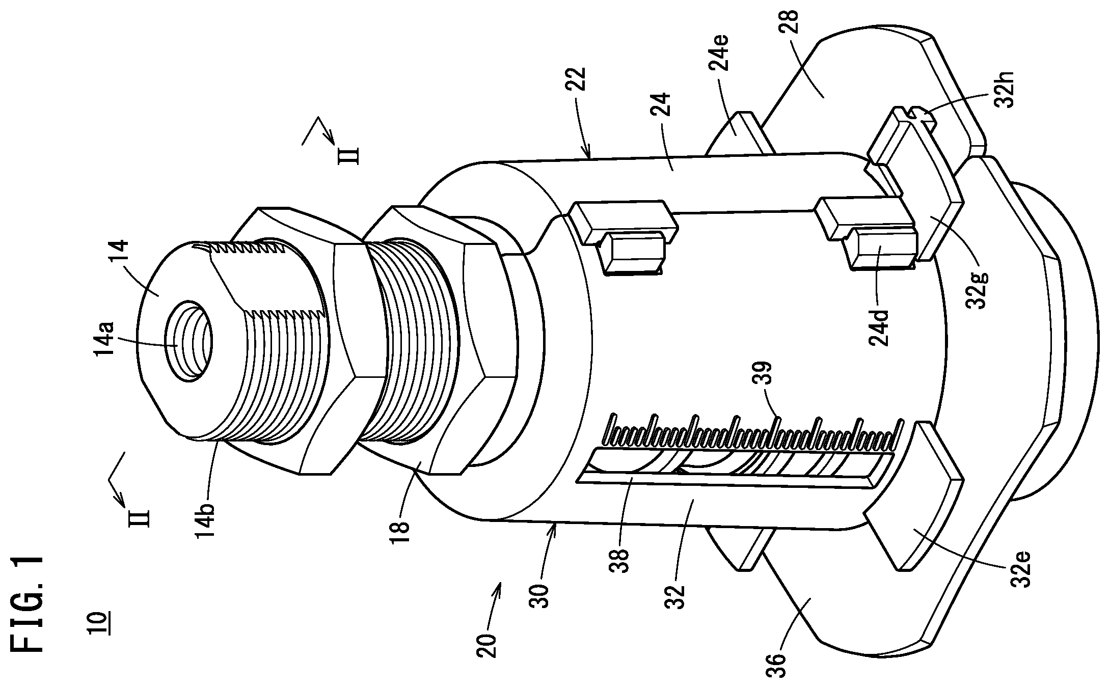Patent US12508724 — Vacuum pad swing prevention mechanism — Figure 1