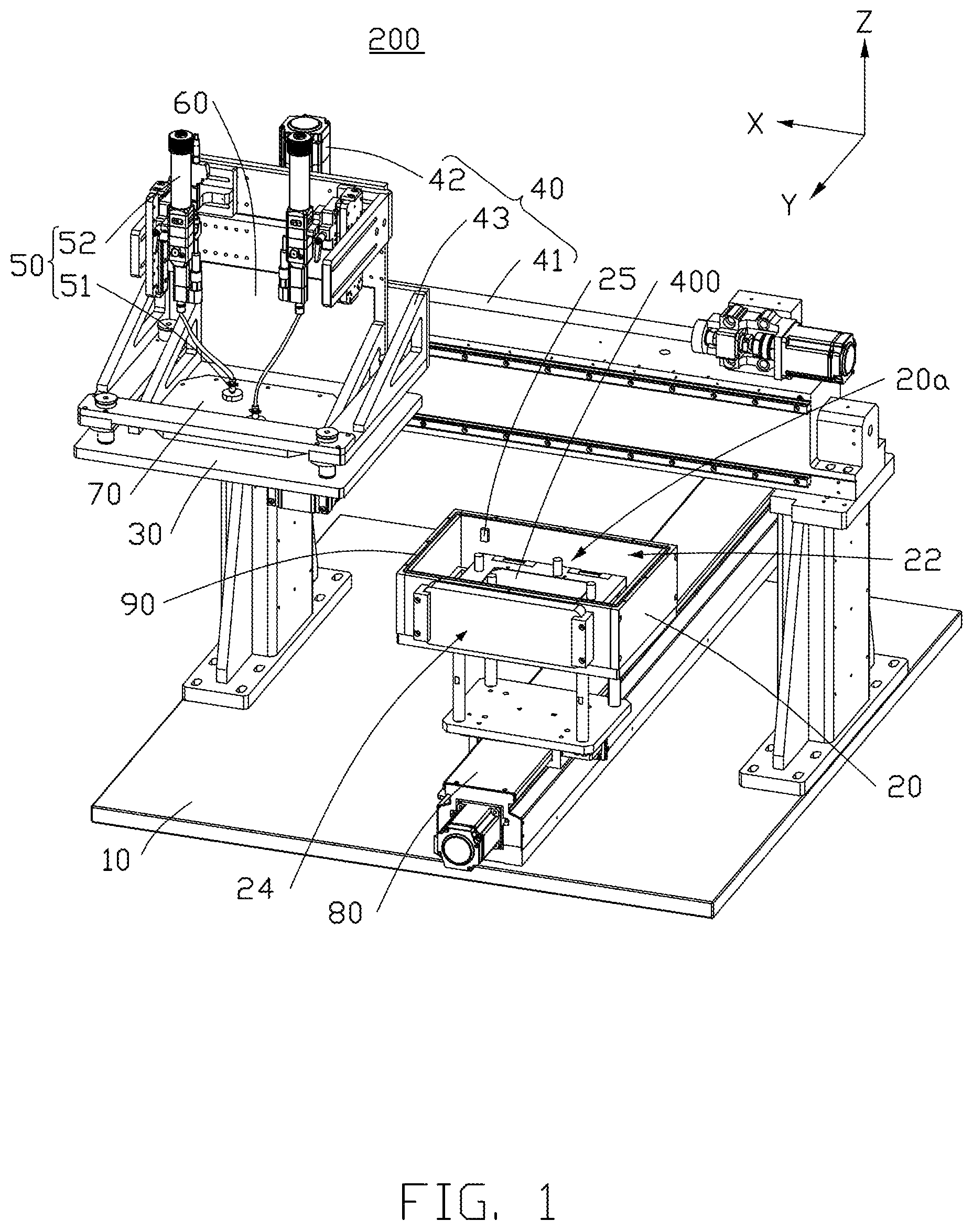 Patent US12508753 — Liquid introduction apparatus, adhesive dispensing apparatus and liquid introduction method — Figure 1
