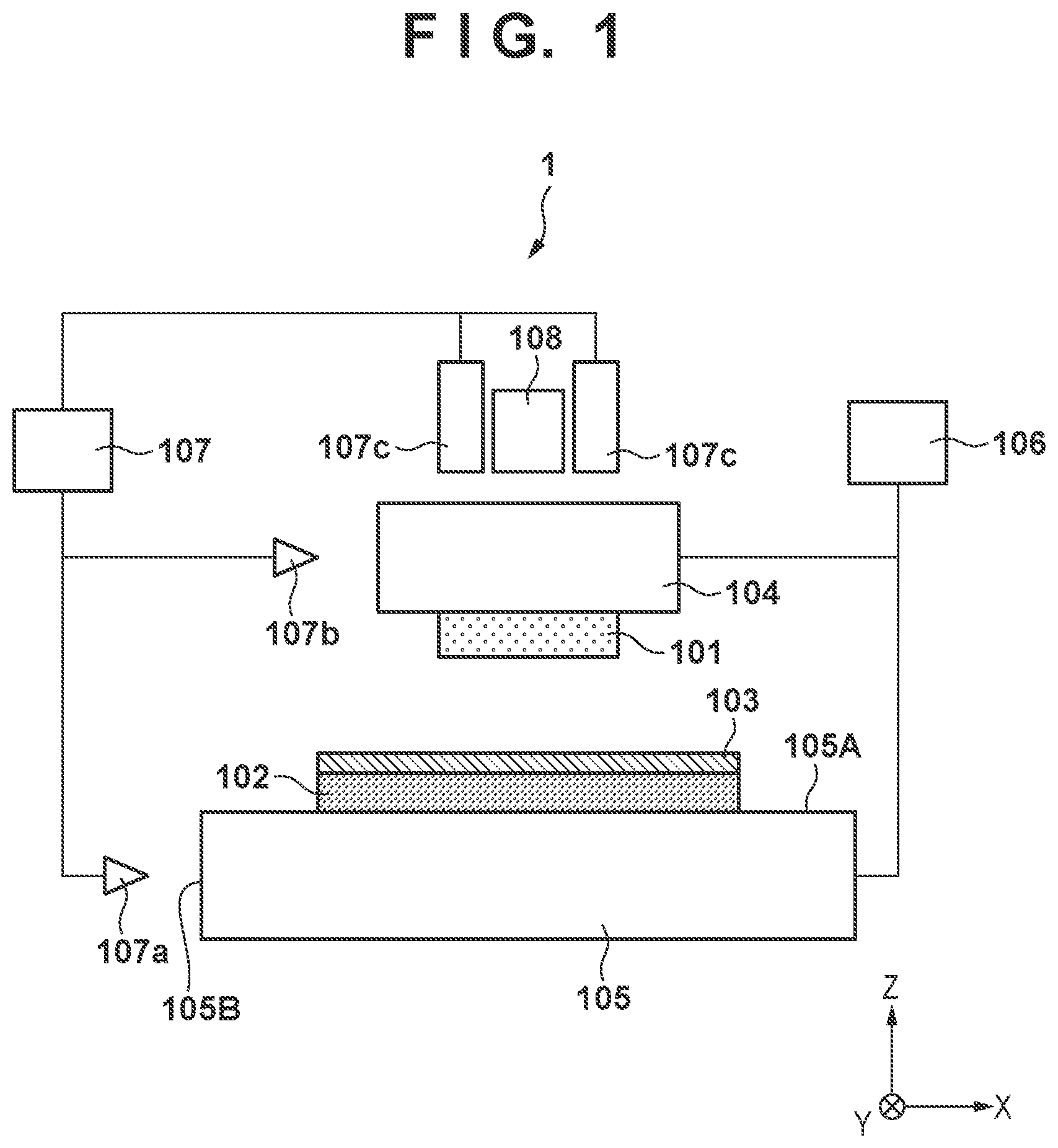 Patent US12508766 Figure 1 – Imprint apparatus and article manufacturing method