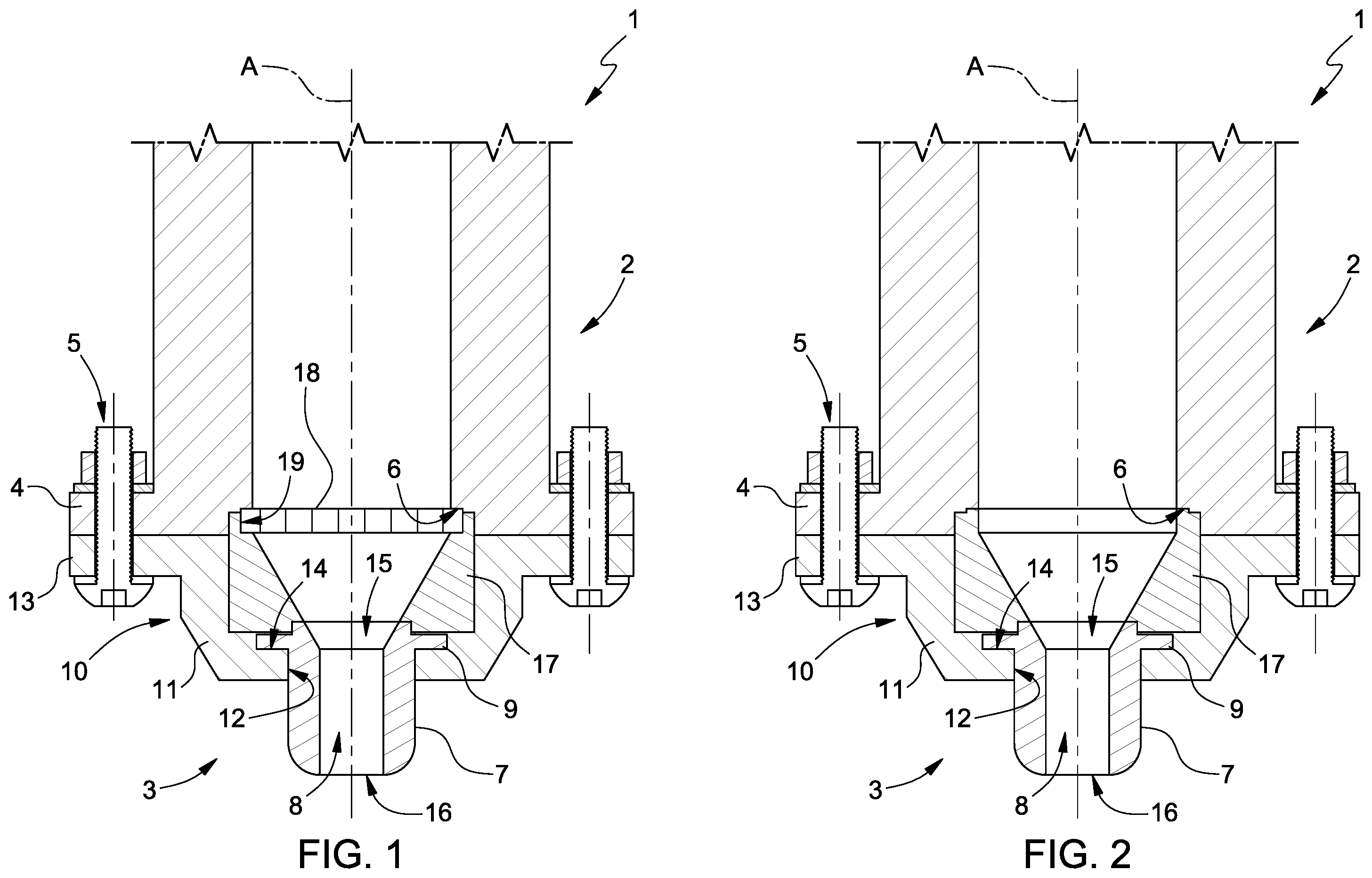 Patent US12508768 — Polymeric material extrusion nozzle and print head for additive manufacturing comprising such extrusion nozzle — Figure 1