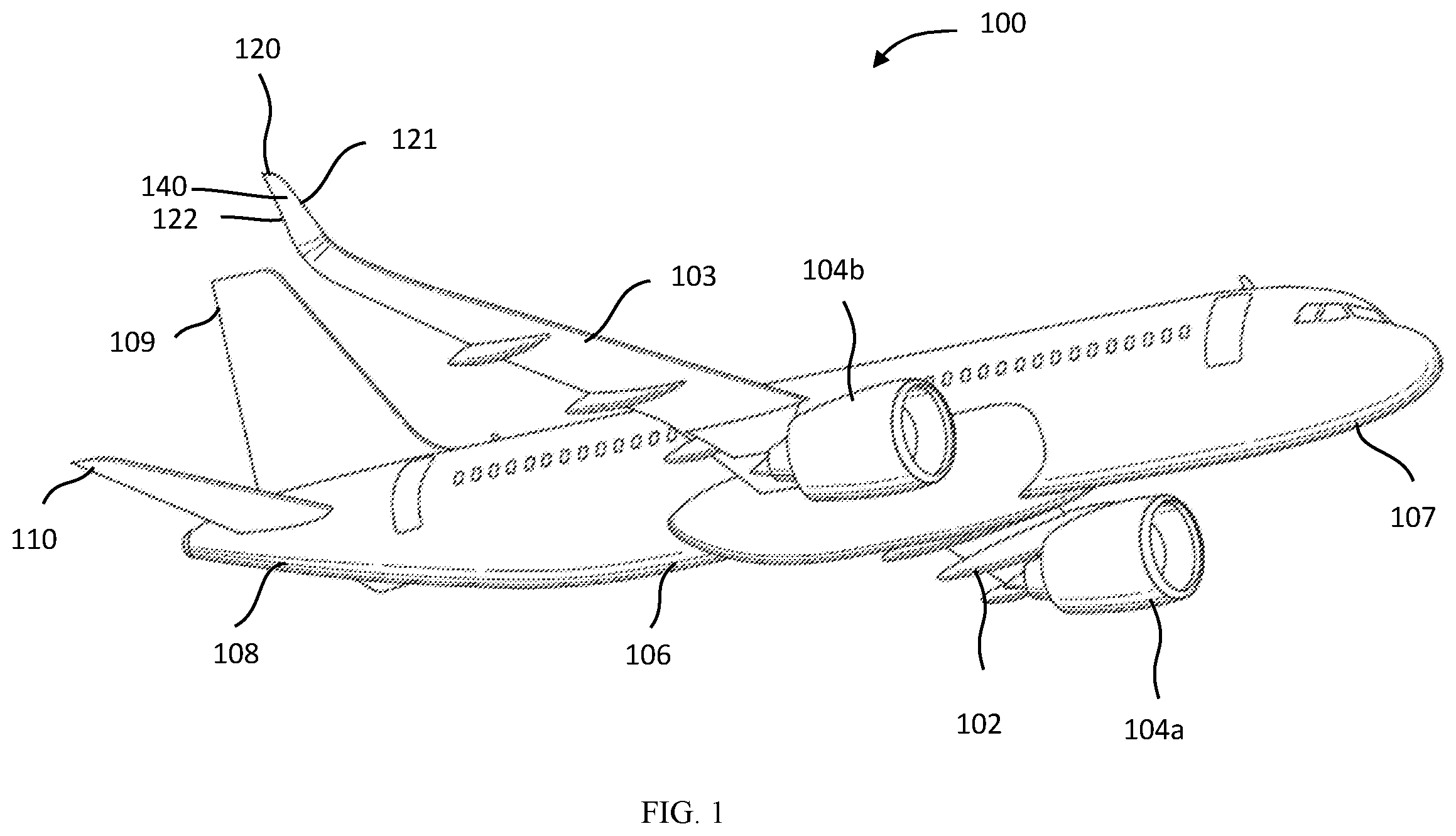 Patent US12508781 — Method of manufacturing aircraft aerofoil — Figure 1
