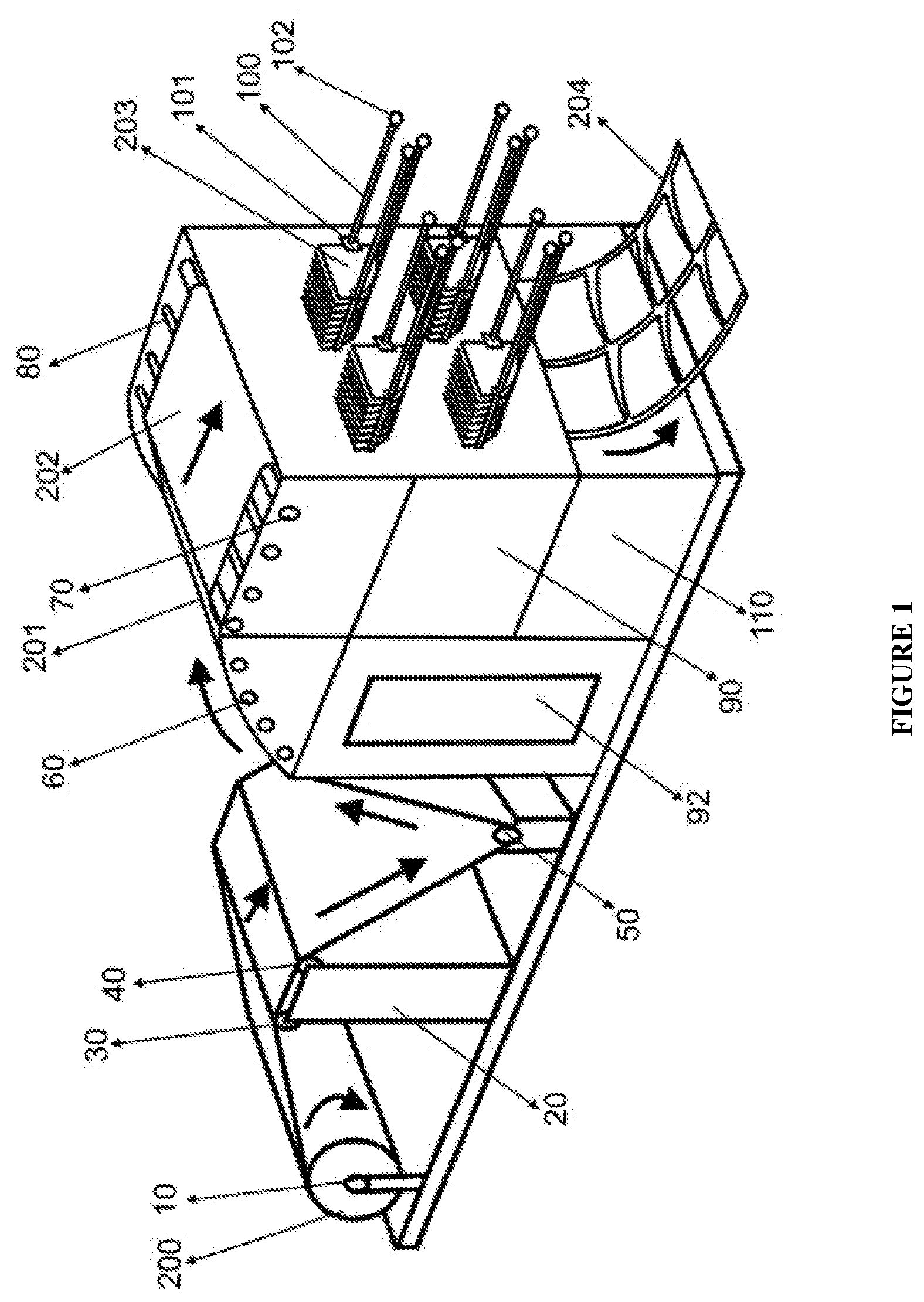 Patent US12508789 — Cornet cone package cutting machine from package bobbin — Figure 1