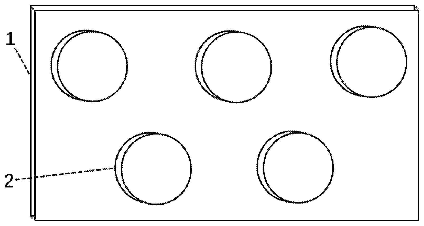 Patent US12508791 — Fire extinguishing air bubble film filled with gaseous fire-extinguishing medium, and manufacturing method therefor — Figure 1