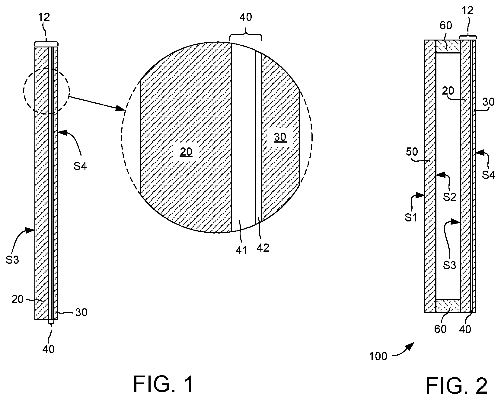 Patent US12508798 — Laminated panes and windows formed therewith — Figure 1
