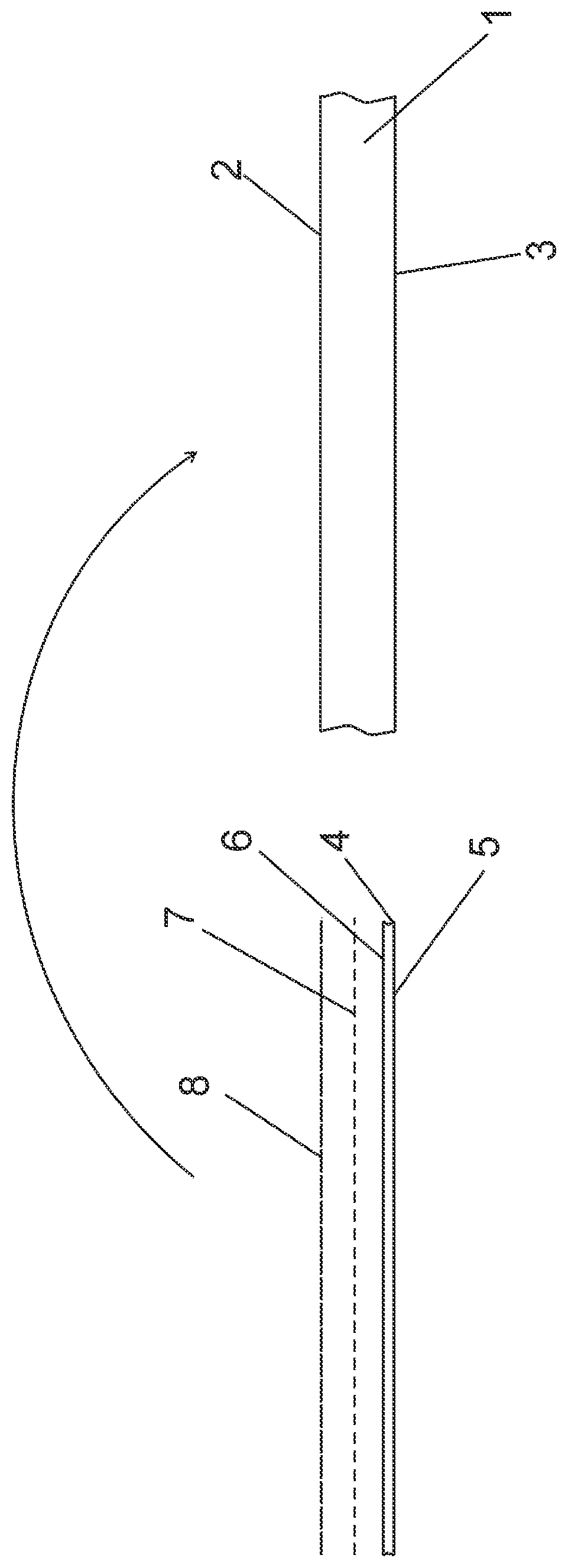 Patent US12508800 Figure 1 – Method for producing a veneered board