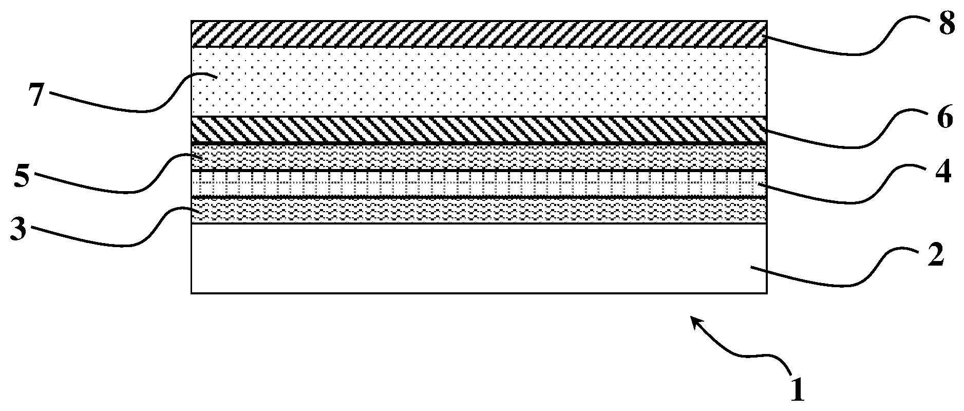 Patent US12508802 — Recyclable cardboard packaging material comprising a metallized barrier layer applied by transfer metallization — Figure 1