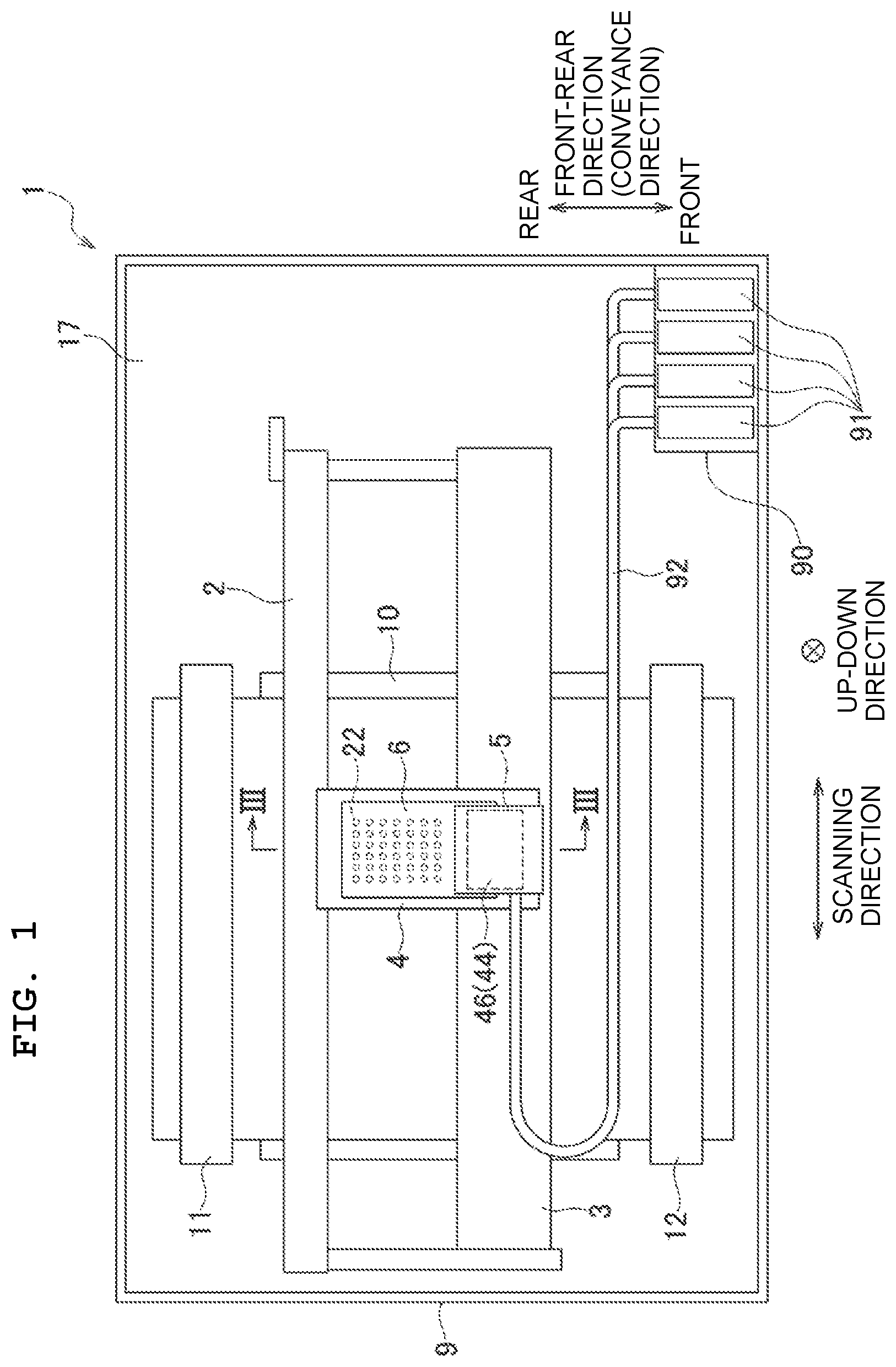 Patent US12508805 — Image recording apparatus — Figure 1
