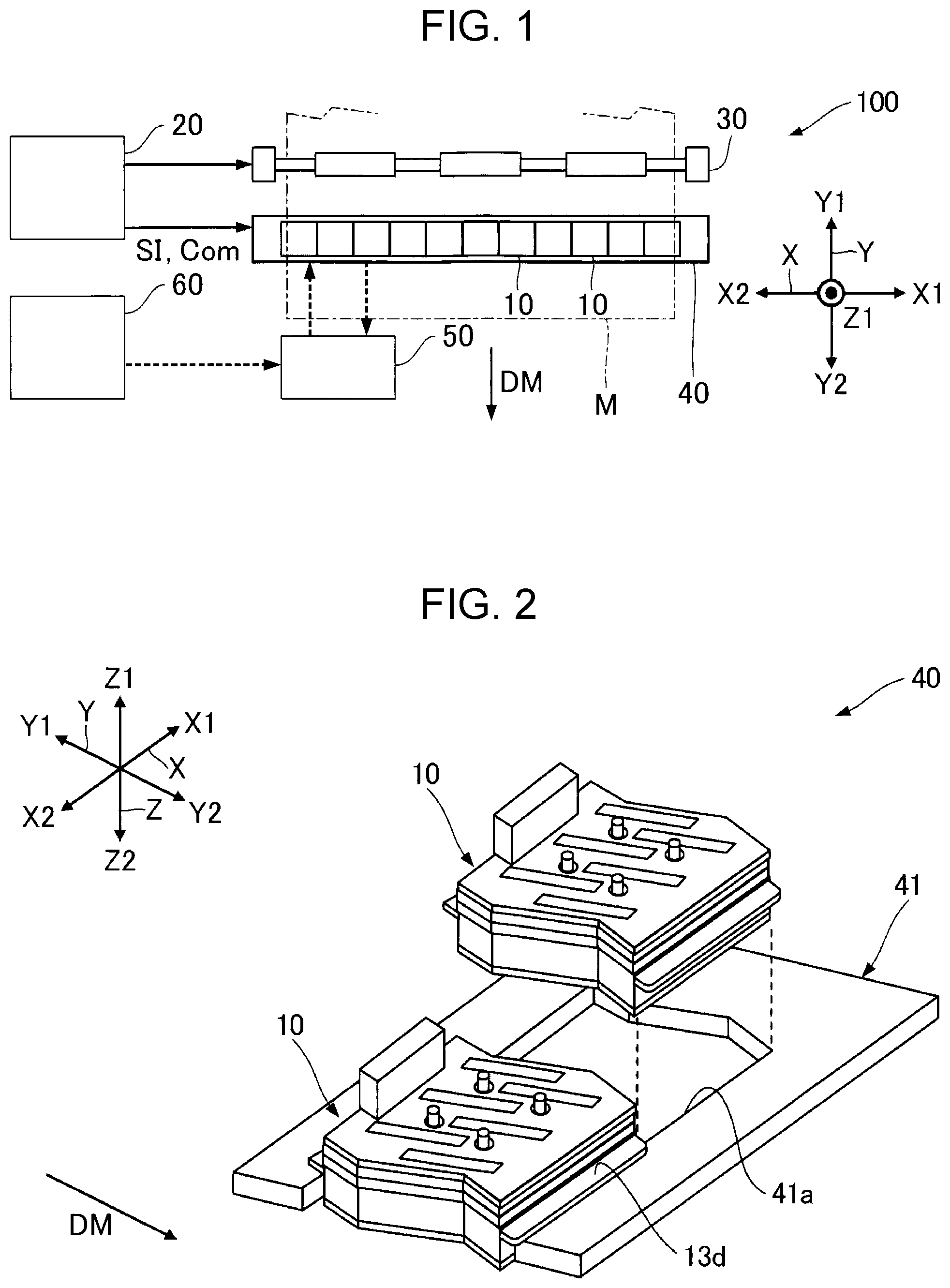 Patent US12508809 — Liquid ejecting head and liquid ejecting apparatus — Figure 1
