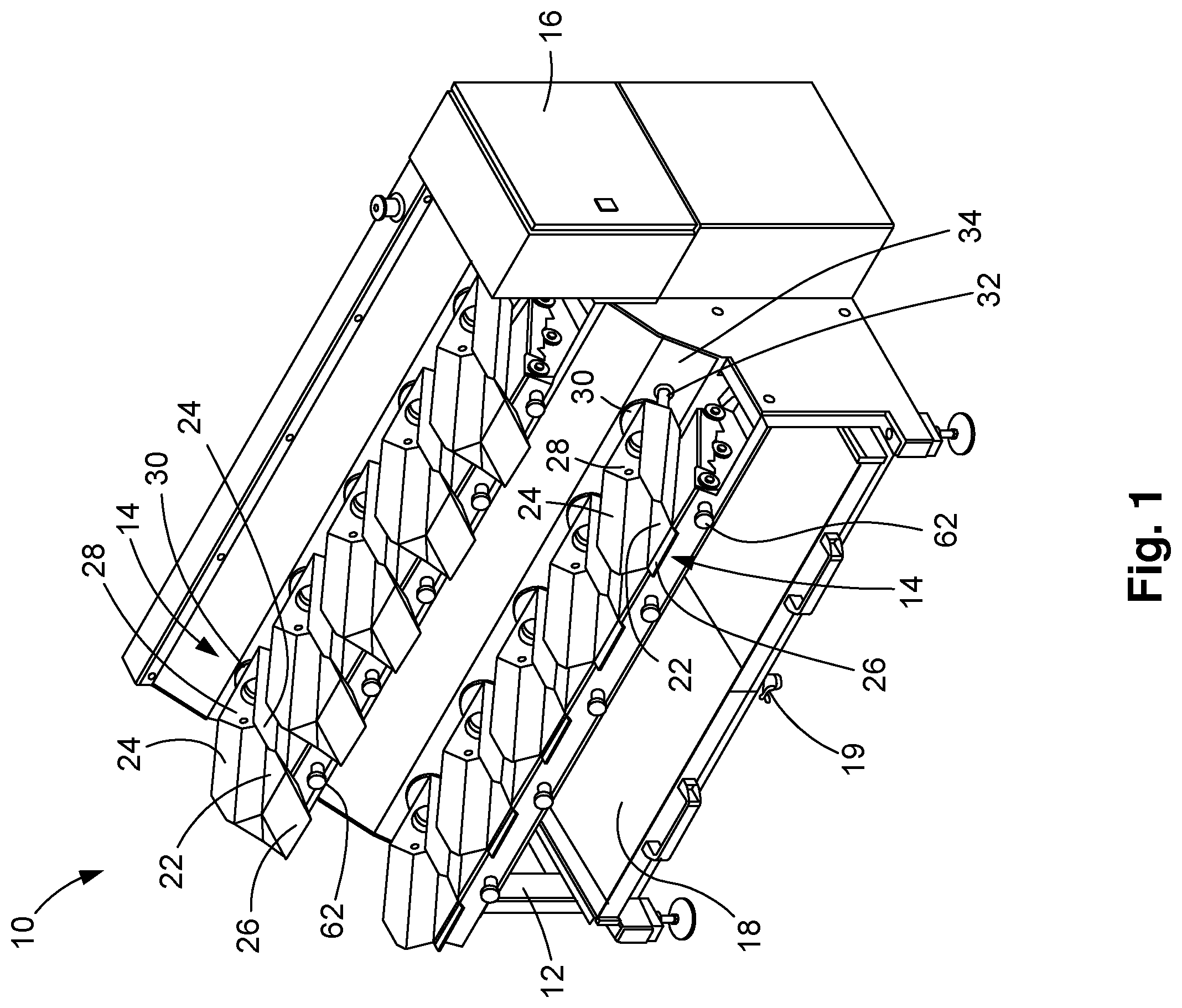 Patent US12508813 — Ink cartridge receiving module — Figure 1