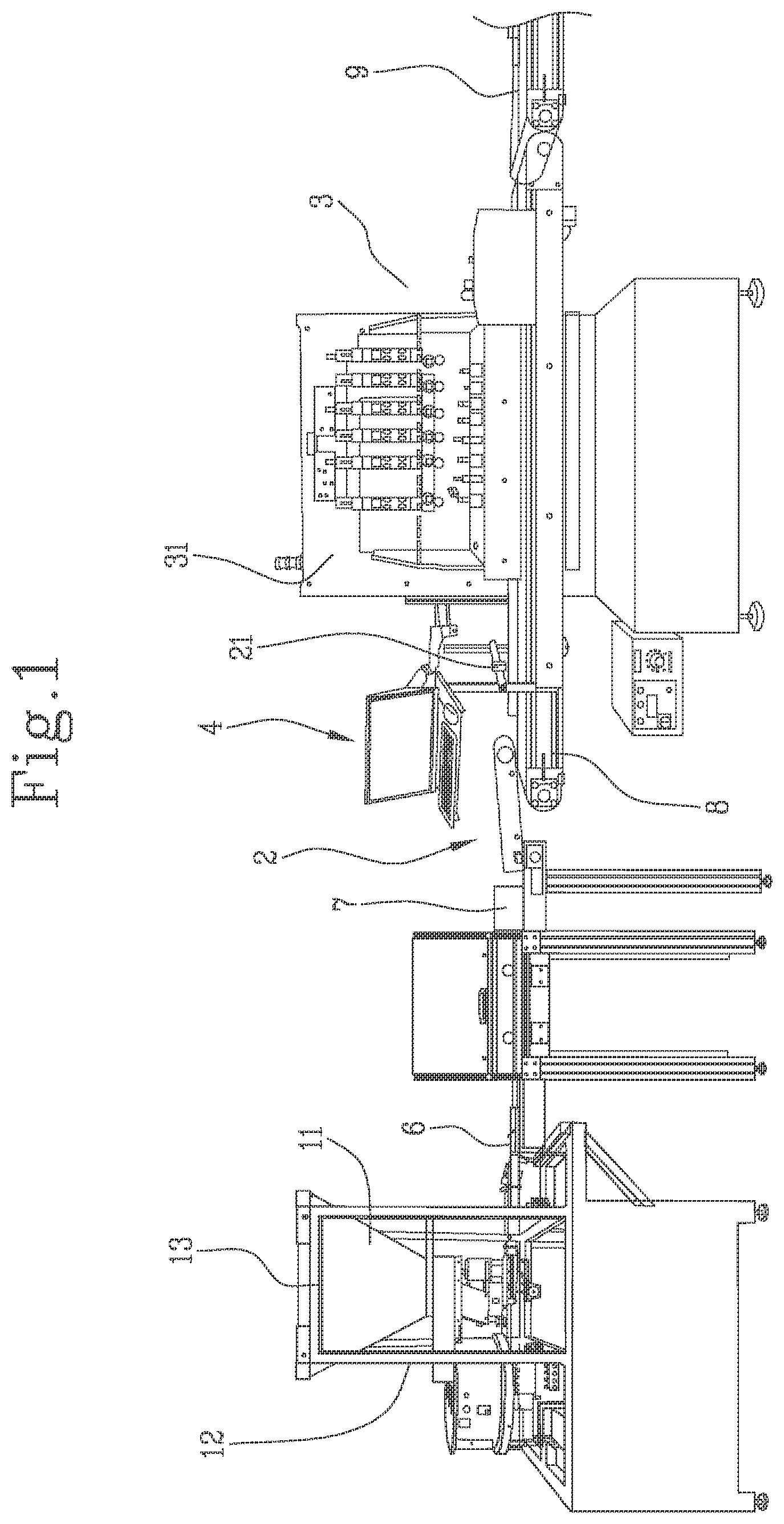 Patent US12508821 — Apparatus for digital printing on closures for containers — Figure 1