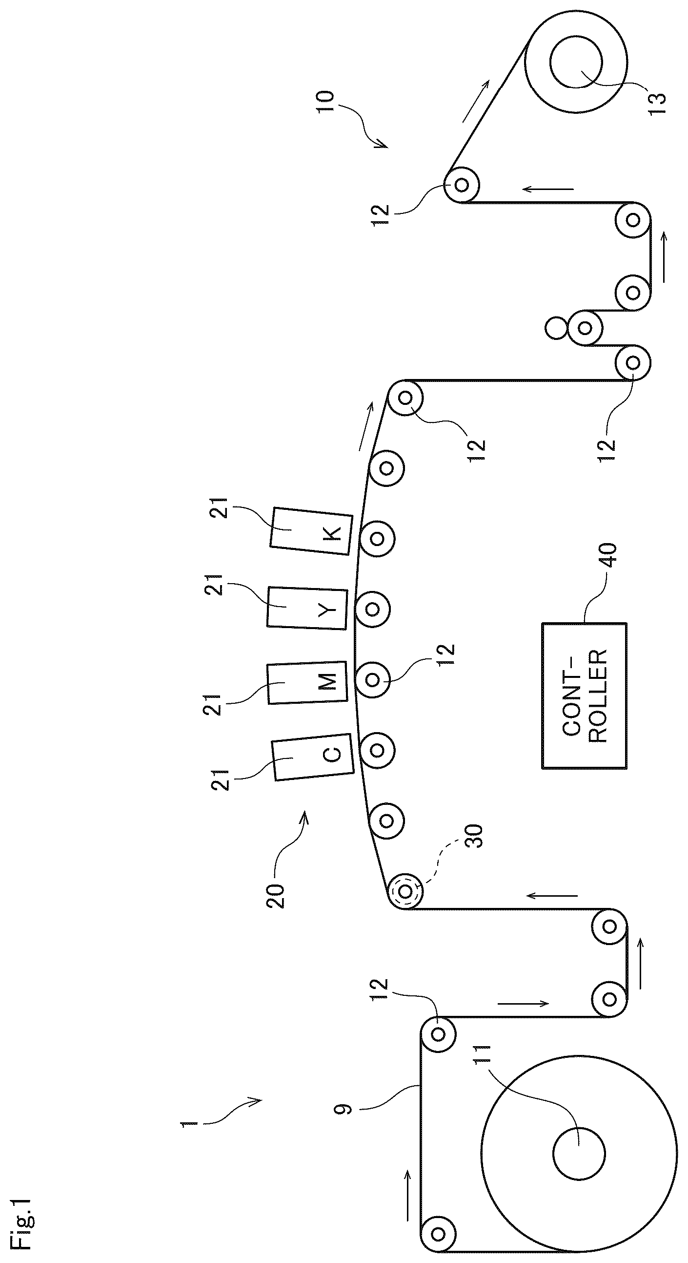Patent US12508829 — Inkjet printing apparatus and head inspection method — Figure 1