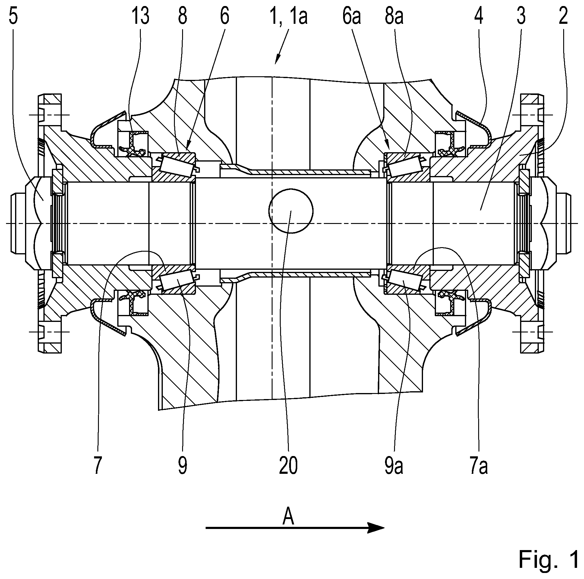 Patent US12508839 — Drive module for a motor vehicle — Figure 1