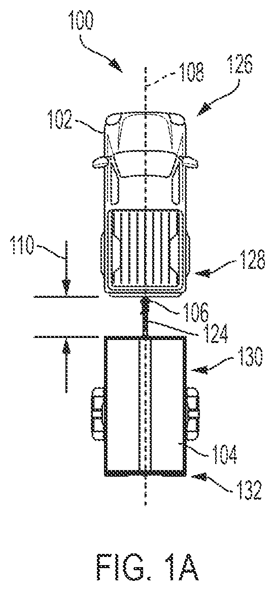 Patent US12508855 — Tow hitch lead in system — Figure 1