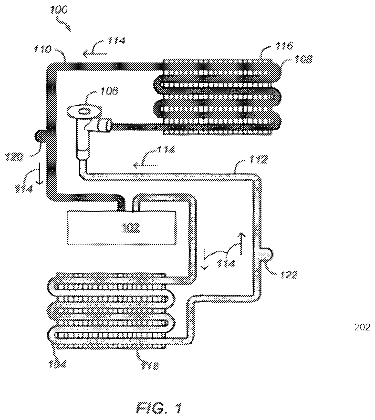 Patent US12508867 — User-guided refrigerant recharge for vehicles — Figure 1