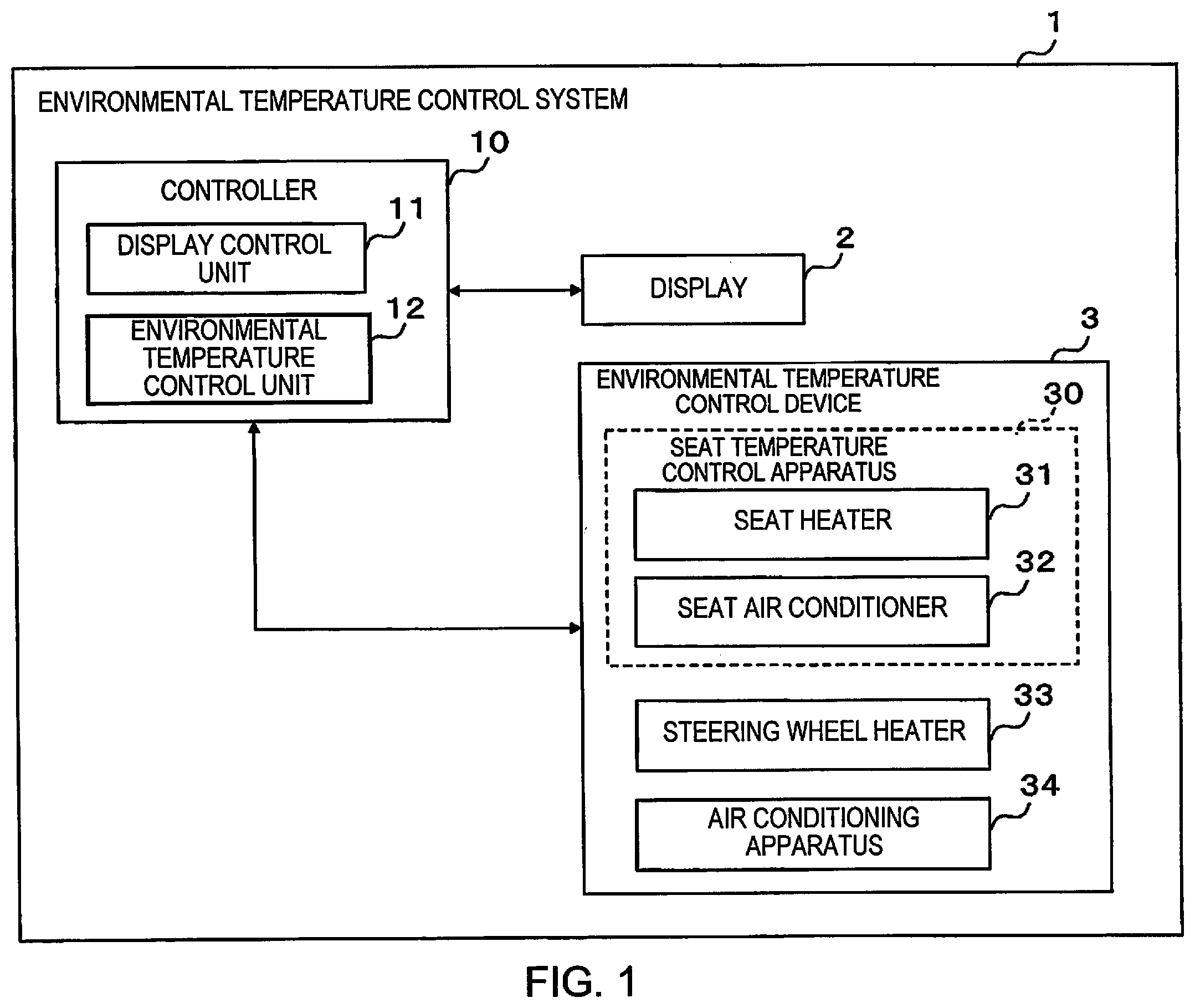 Patent US12508904 Figure 1 – Display control apparatus and display control method