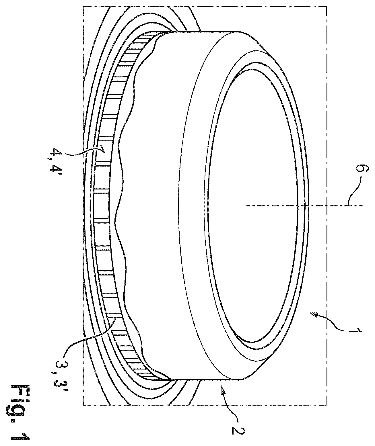 Patent US12508905 — Light guide for rotary knob operation device — Figure 1