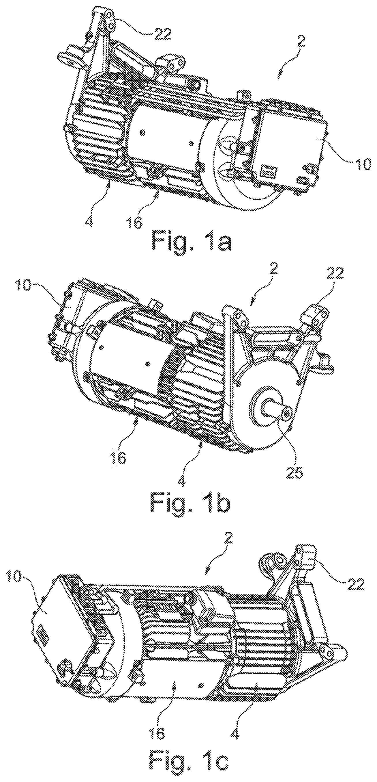 Patent US12508911 — Assembly comprising a generator and electric motors, for a vehicle air-conditioning or refrigeration system — Figure 1