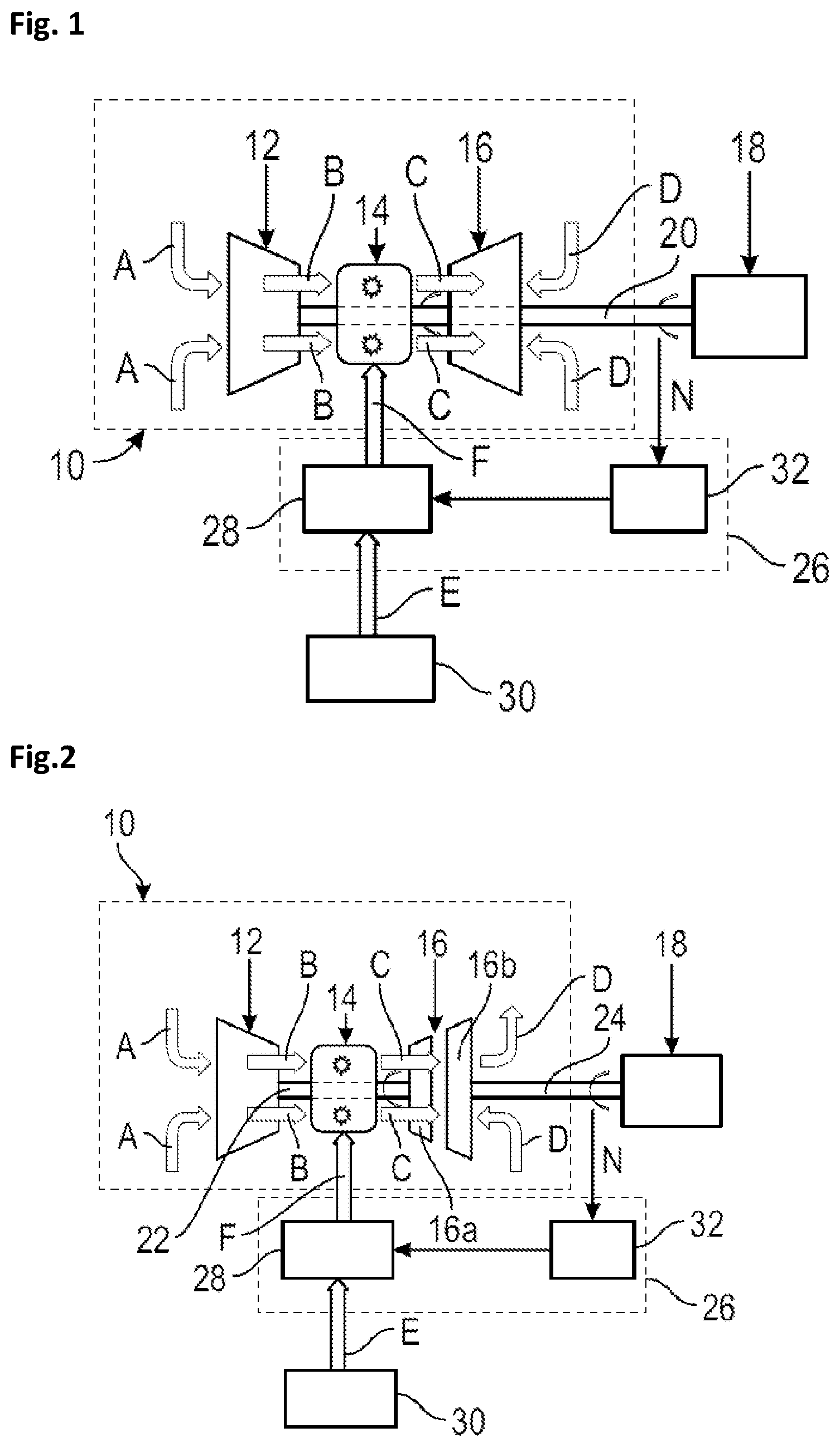 Patent US12508917 — Hybrid propulsion installation and method for controlling such an installation — Figure 1