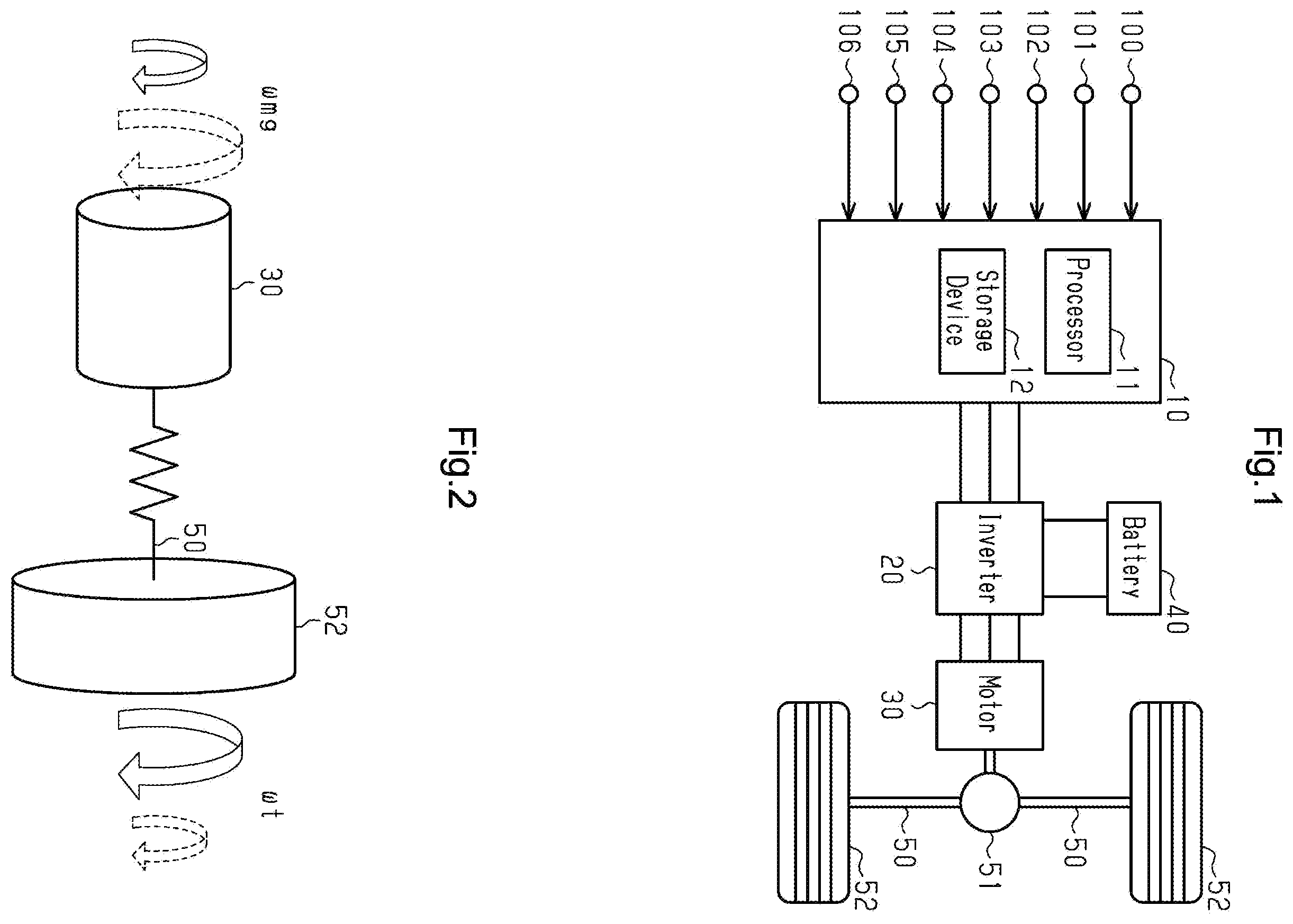 Patent US12508921 — Control device for electric vehicle — Figure 1