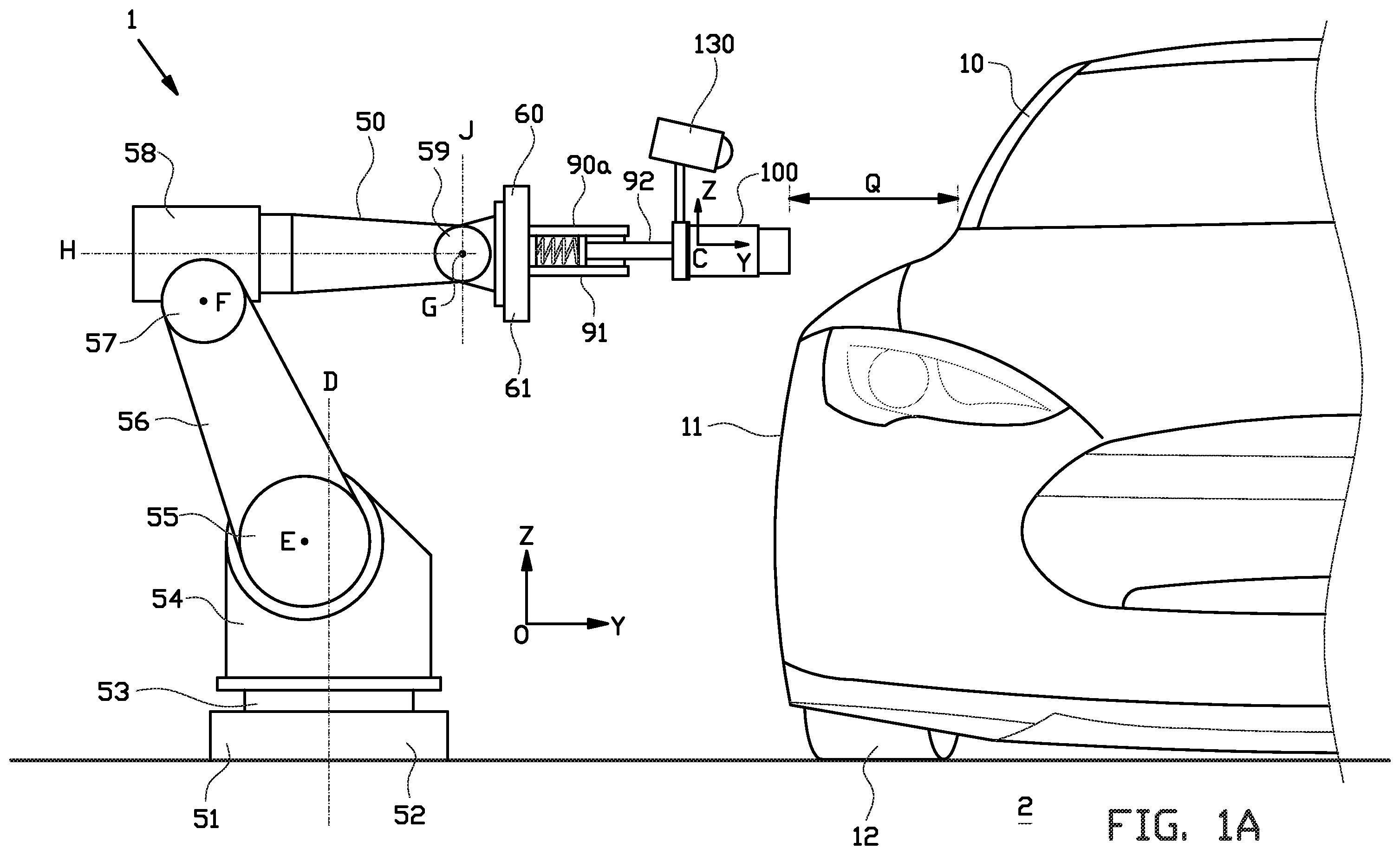 Patent US12508929 Figure 1 – Method for controlling charging infrastructure with a robotic charging interface