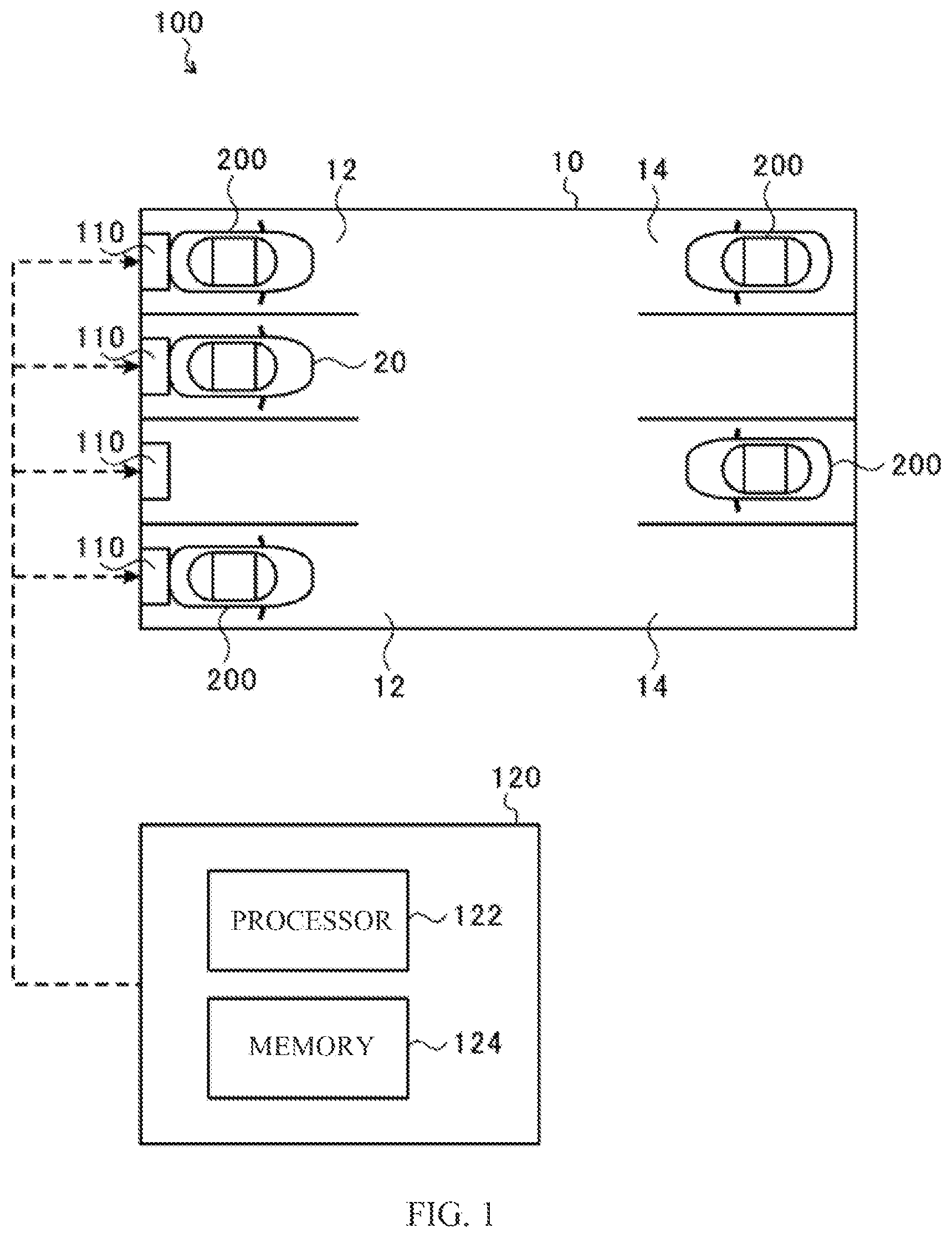 Patent US12508941 — Control apparatus for managing charging plans for vehicle batteries — Figure 1