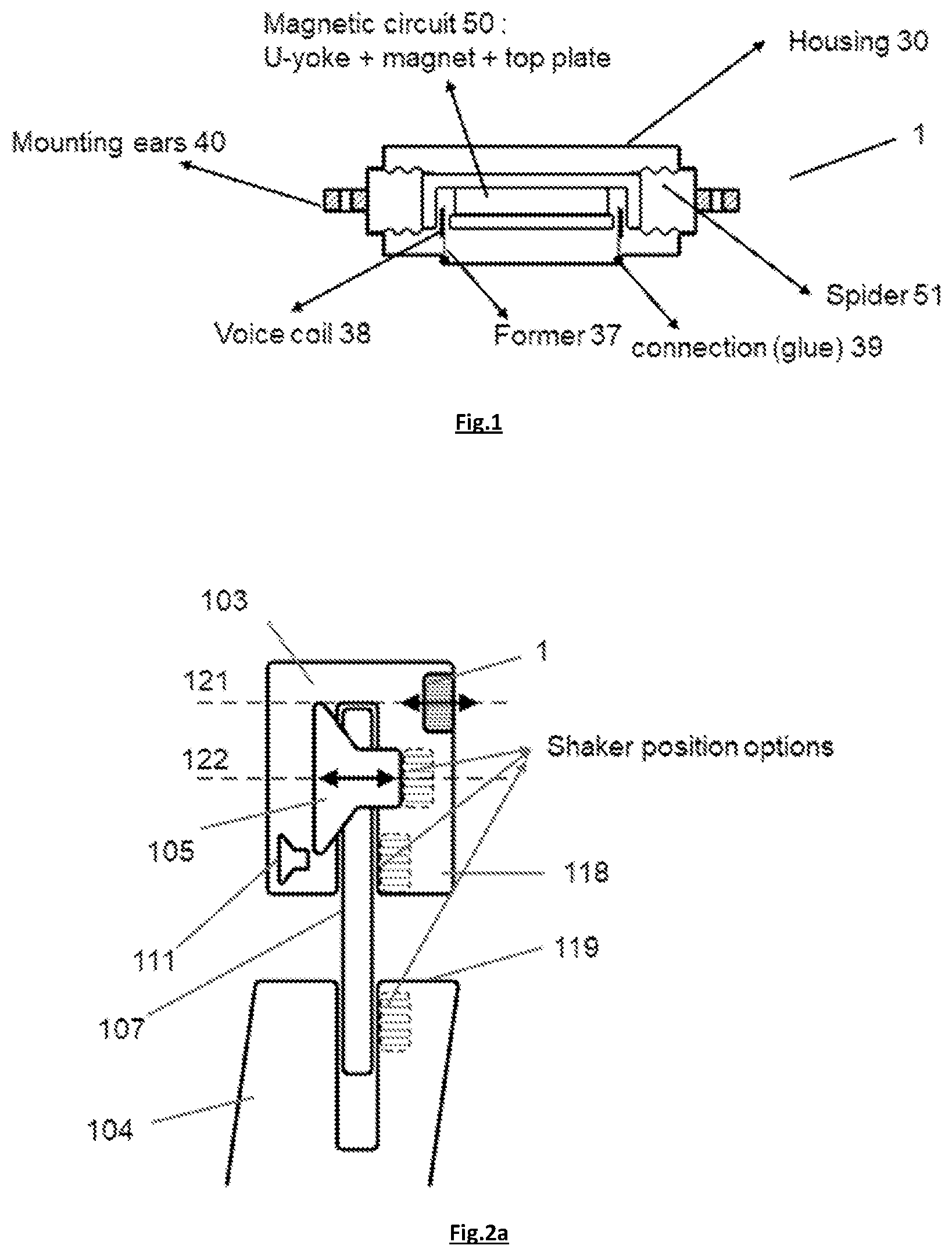 Patent US12508967 Figure 1 – Method for positioning a shaker and use of the shaker for vibration control