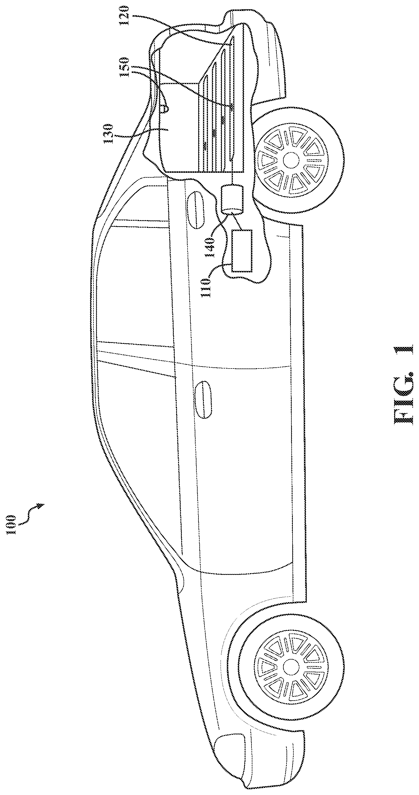 Patent US12508974 — Systems and methods for securing cargo using inflatable panels — Figure 1
