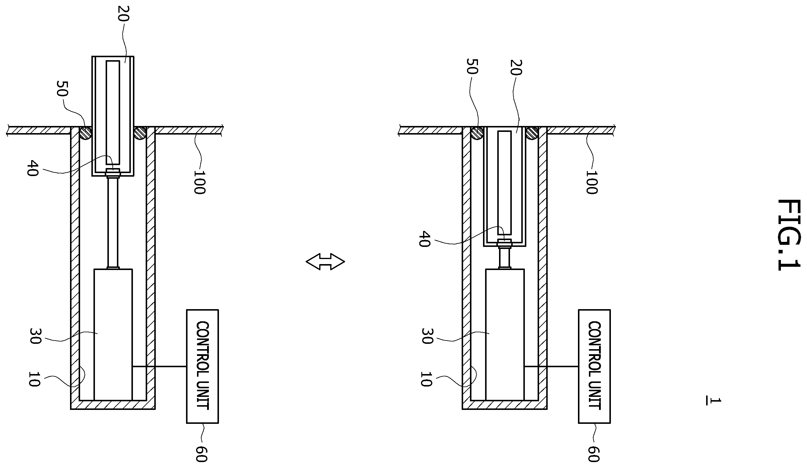 Patent US12508983 Figure 1 – Vehicular active spoiler-type lighting device and method