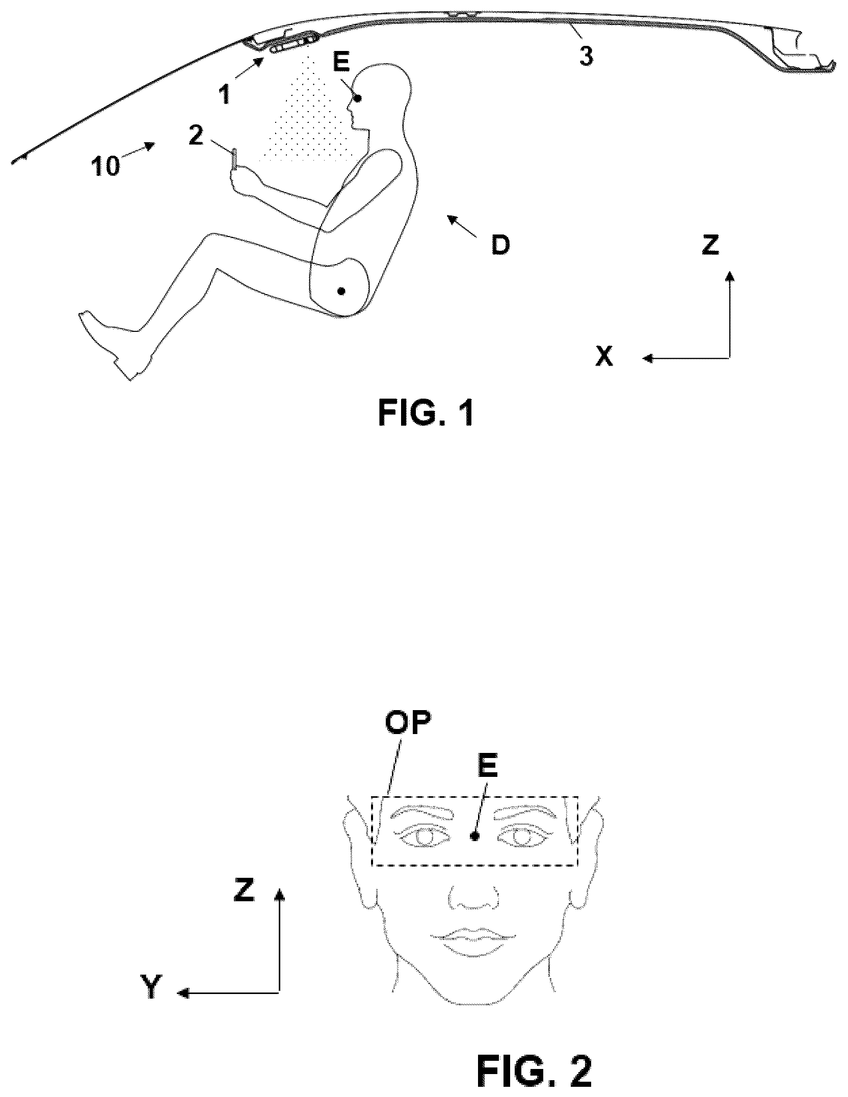 Patent US12508984 — Device for improving night vision of vehicle drivers and method for controlling thereof — Figure 1