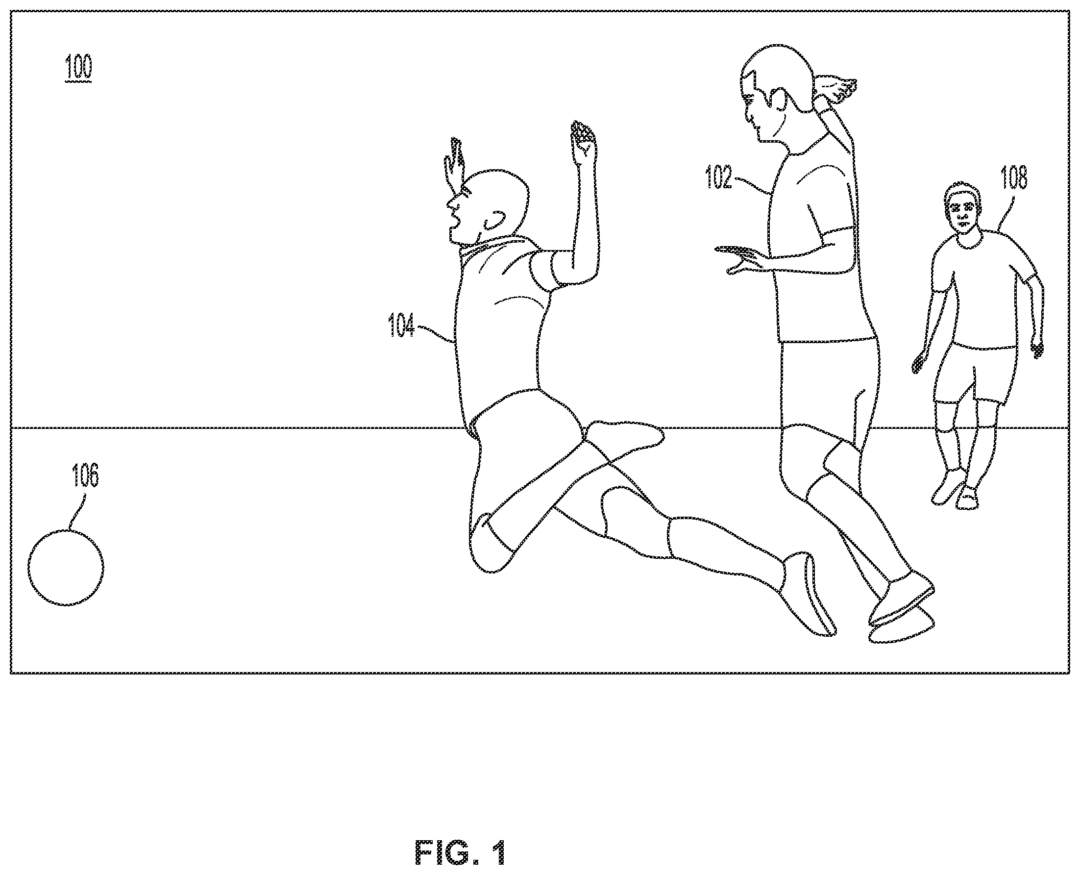 Patent US12511900 — System and method for impact detection and analysis — Figure 1