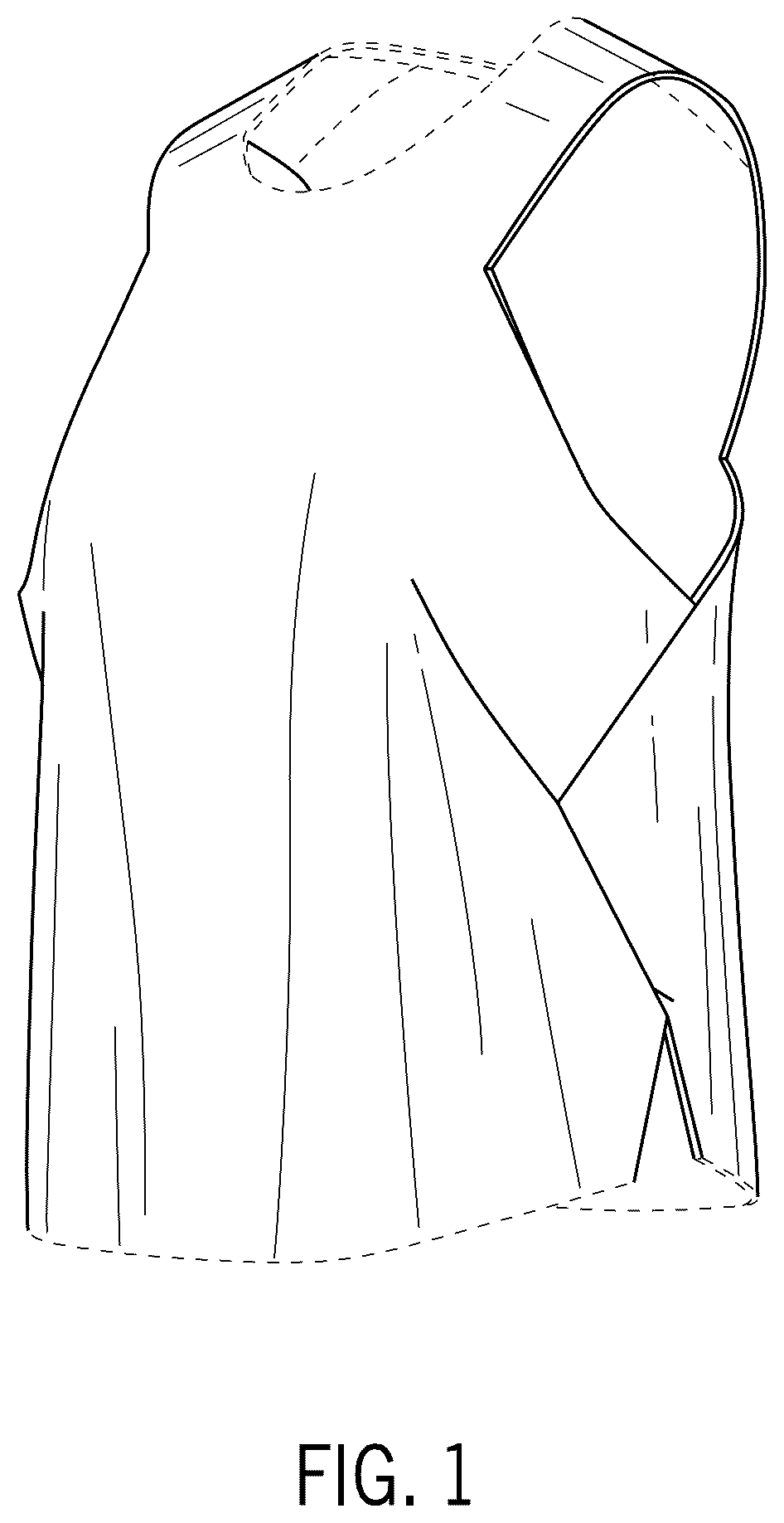 Patent USD1075223 Figure 1 – Shirt
