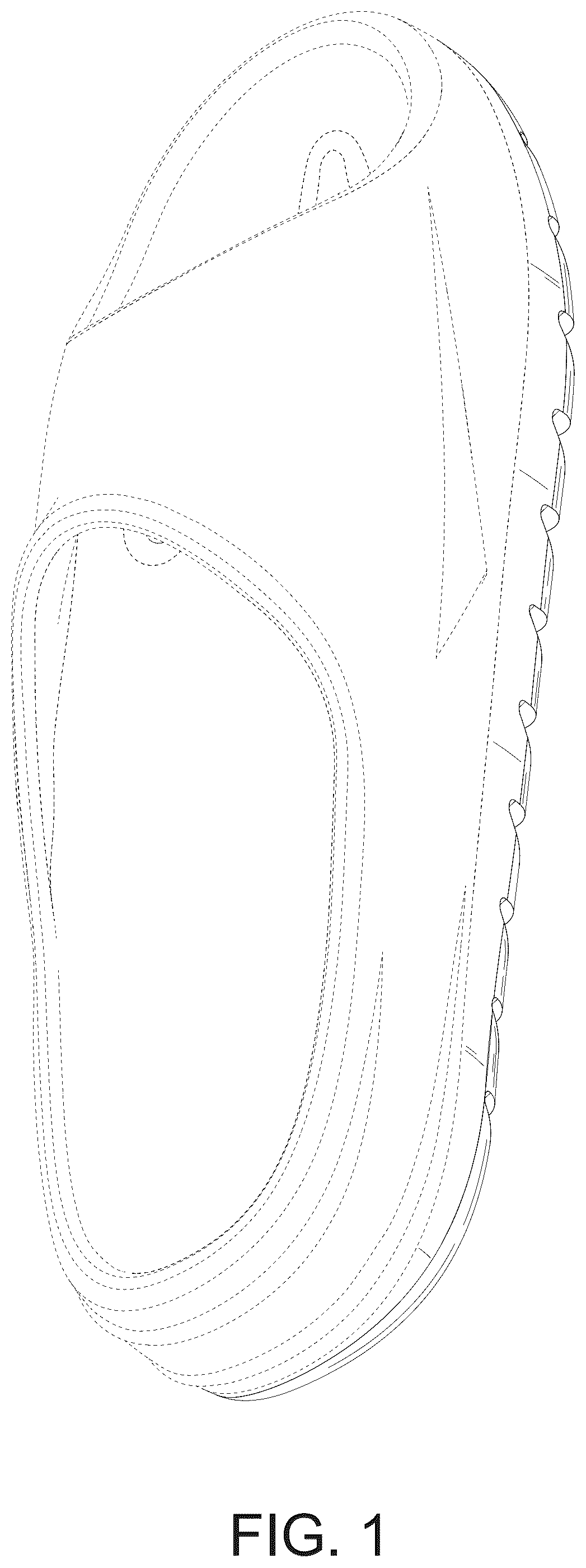 Patent USD1075242 Figure 1 – Slipper