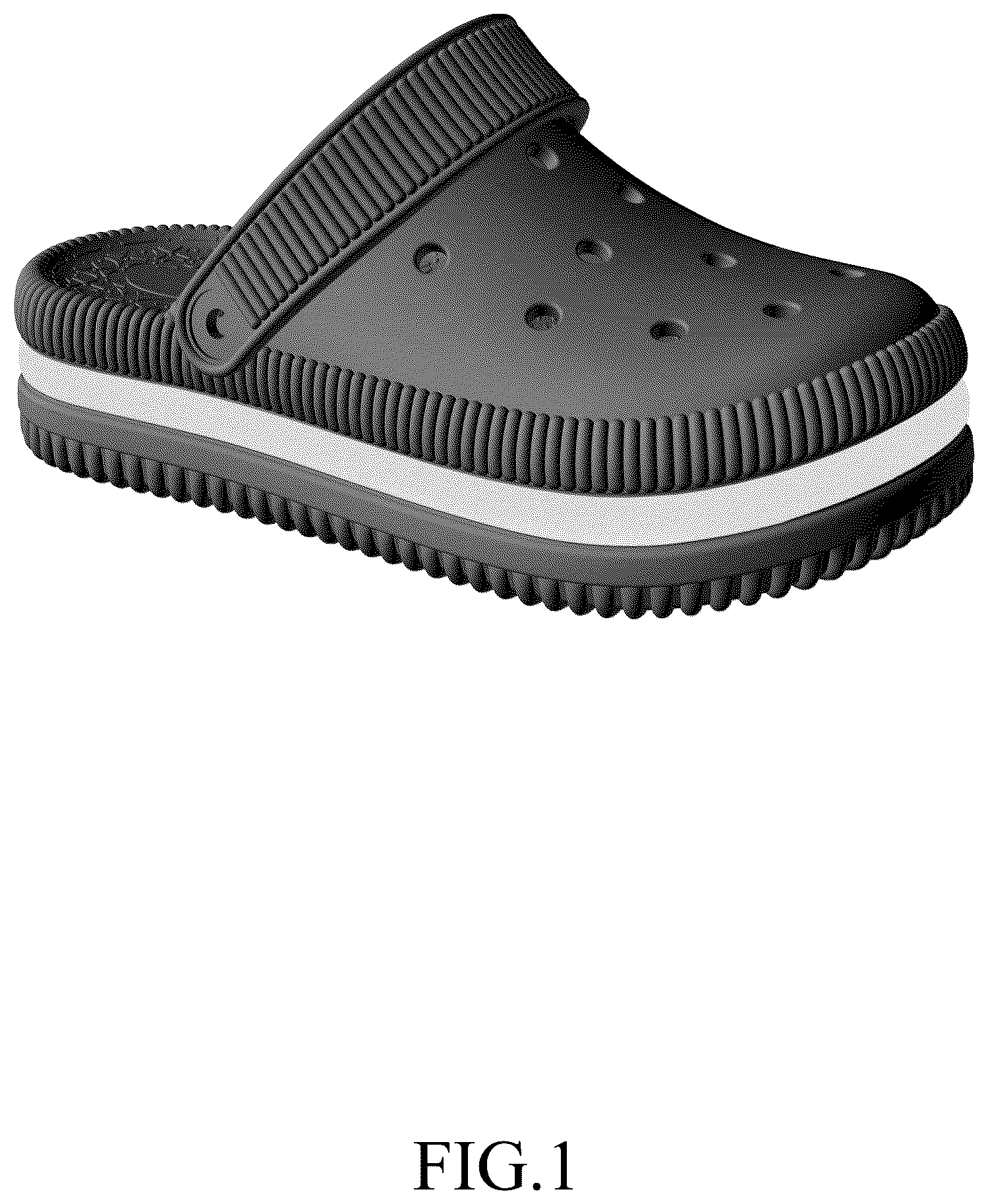 Patent USD1075243 — Clog — Figure 1