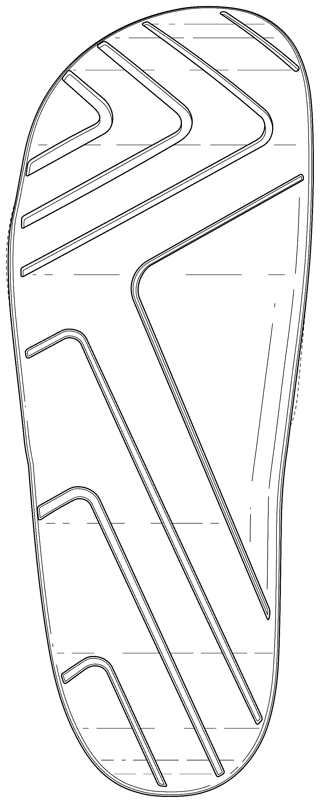 Patent USD1075246 — Footwear sole — Figure 1