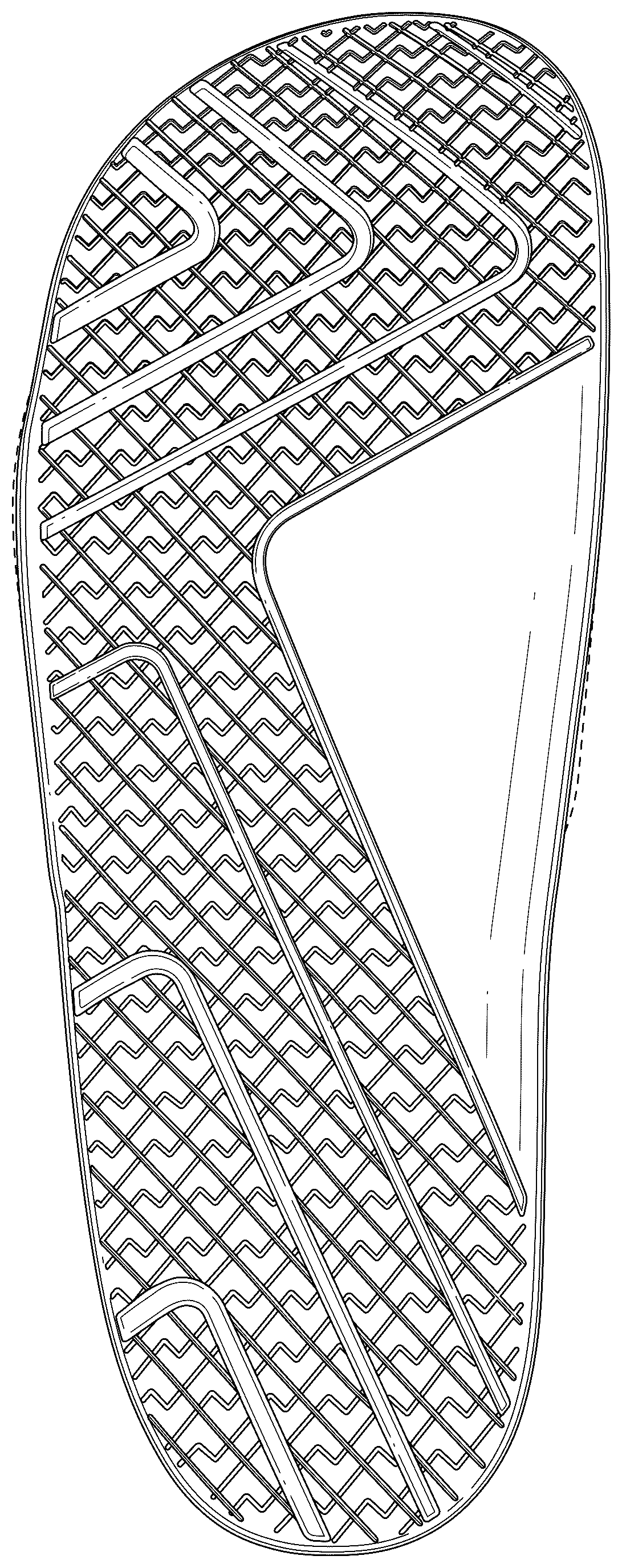 Patent USD1075247 — Footwear sole — Figure 1