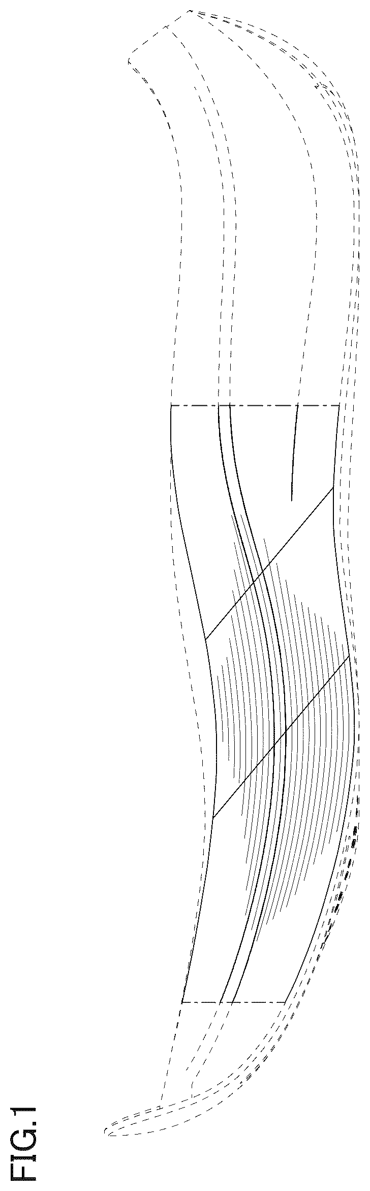Patent USD1075252 Figure 1 – Shoe sole