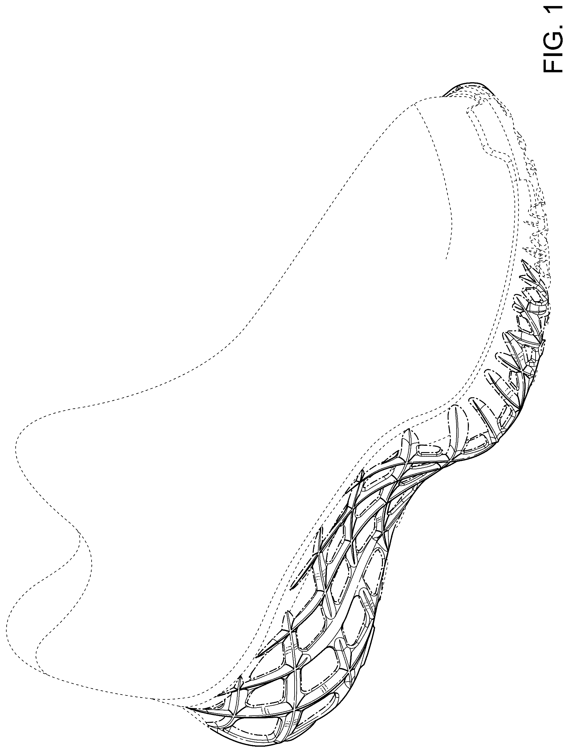 Patent USD1075256 — Shoe — Figure 1