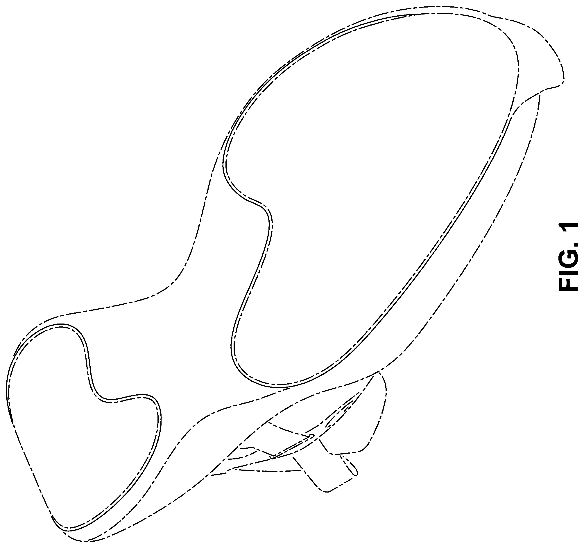Patent USD1075258 Figure 1 – Shoe