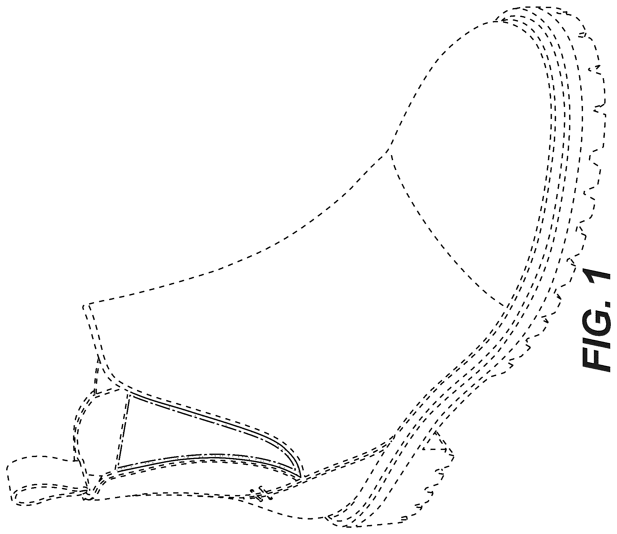 Patent USD1075260 — Footwear — Figure 1