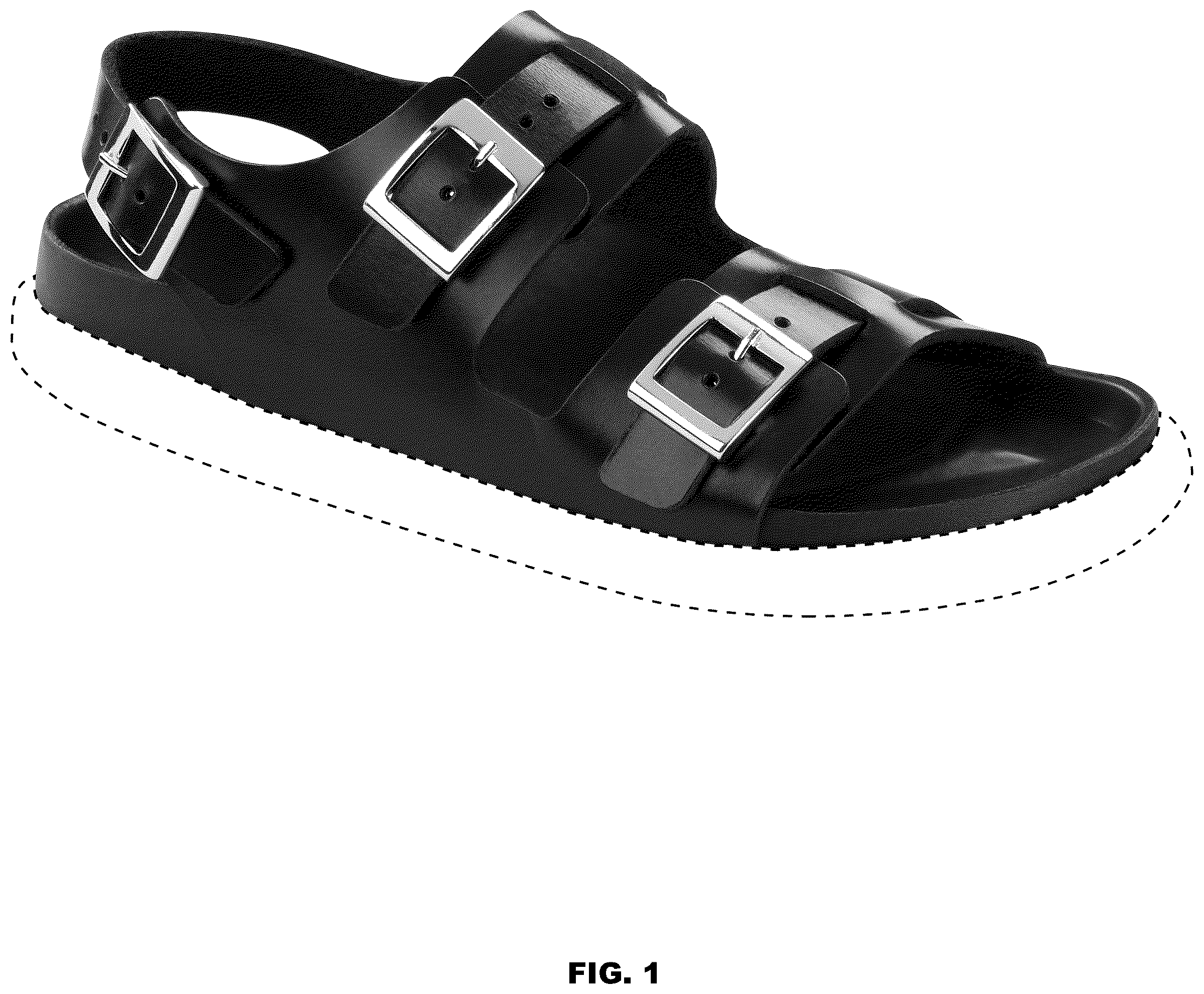 Patent USD1075263 — Sandal — Figure 1