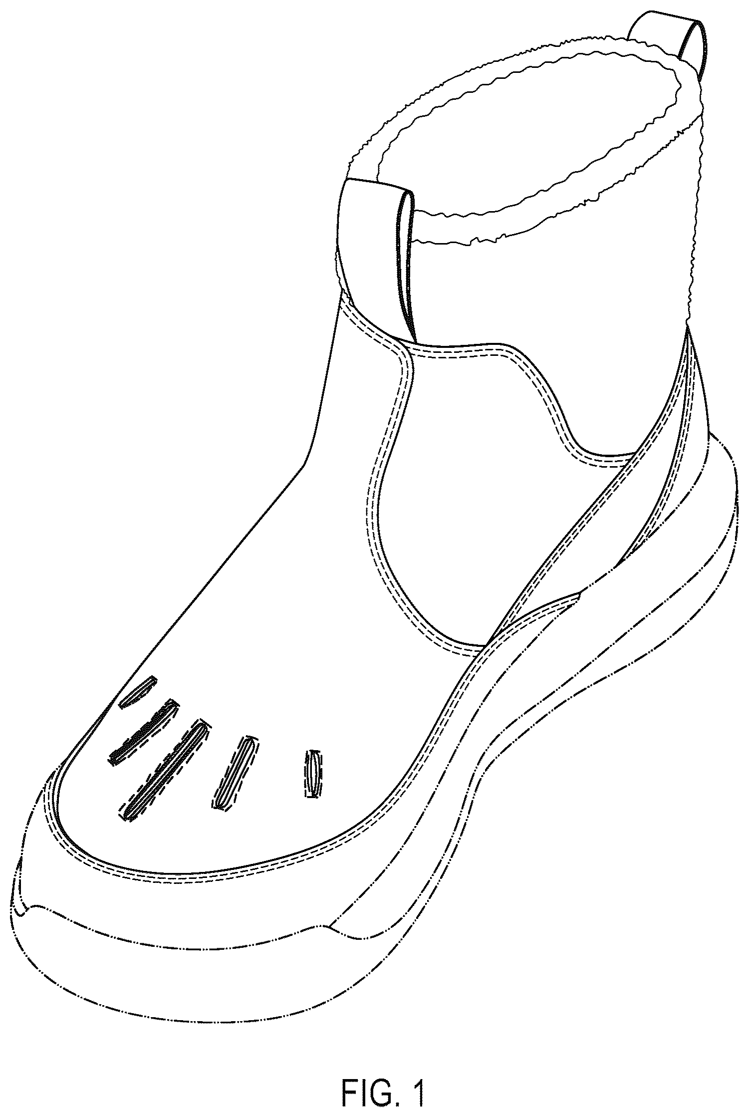 Patent USD1075268 — Footwear upper — Figure 1