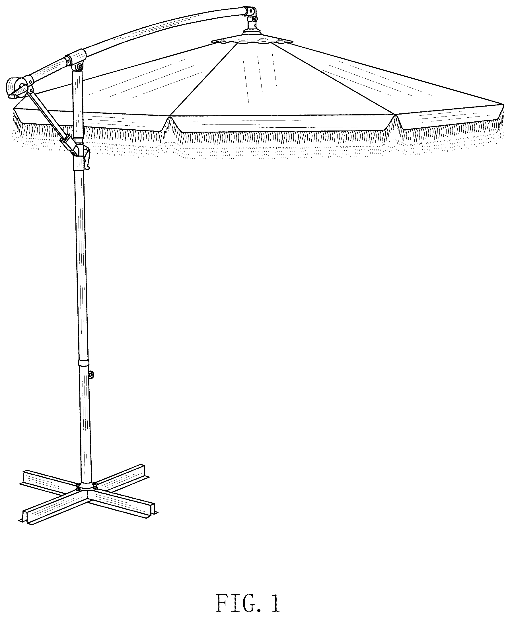 Patent USD1075277 — Outdoor umbrella — Figure 1