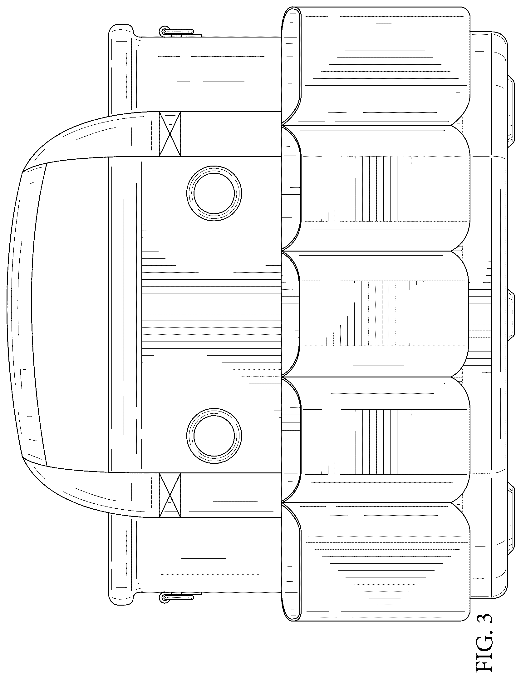 Patent USD1075279 Figure 3 – Tool bag