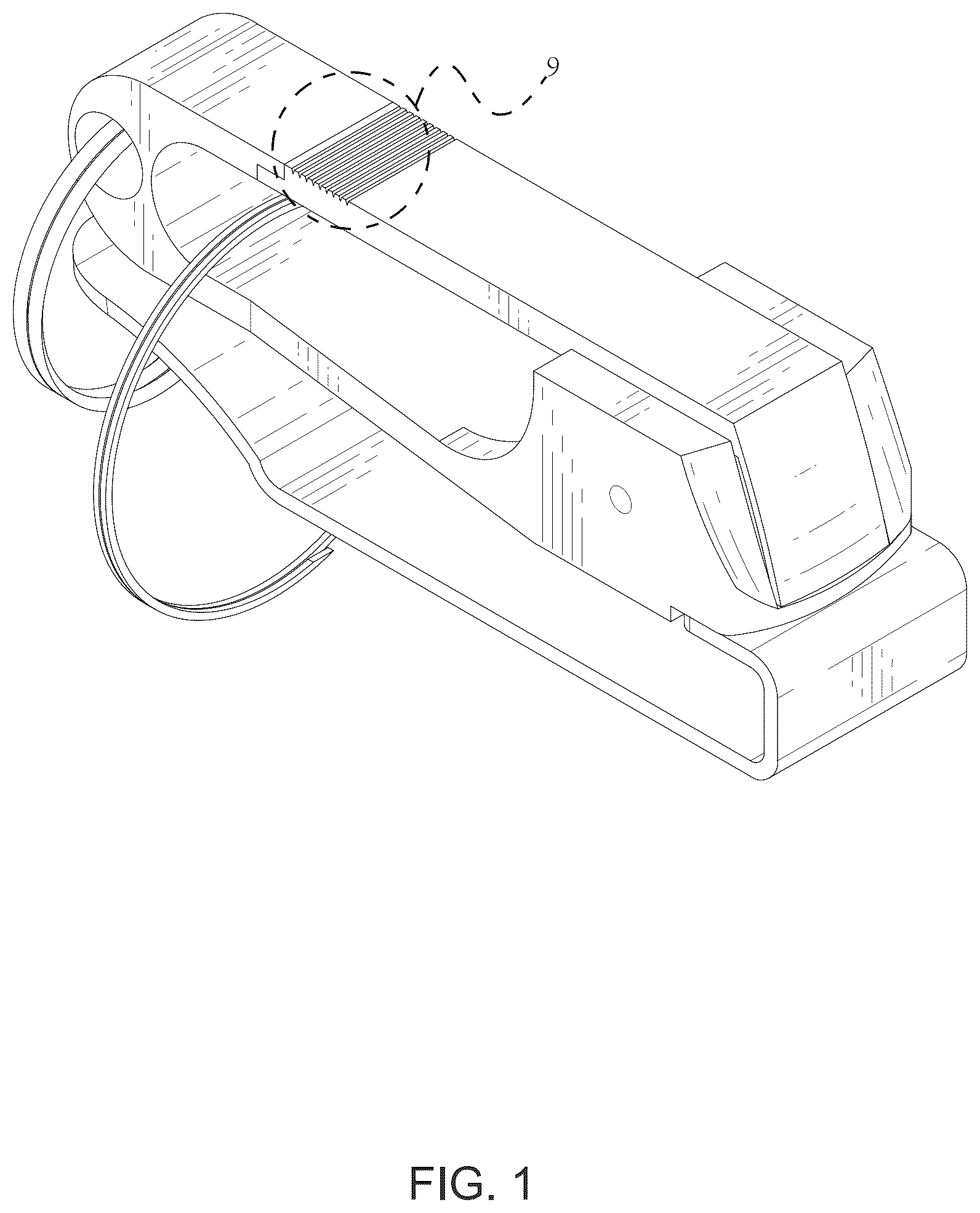 Patent USD1075283 Figure 1 – Key holder