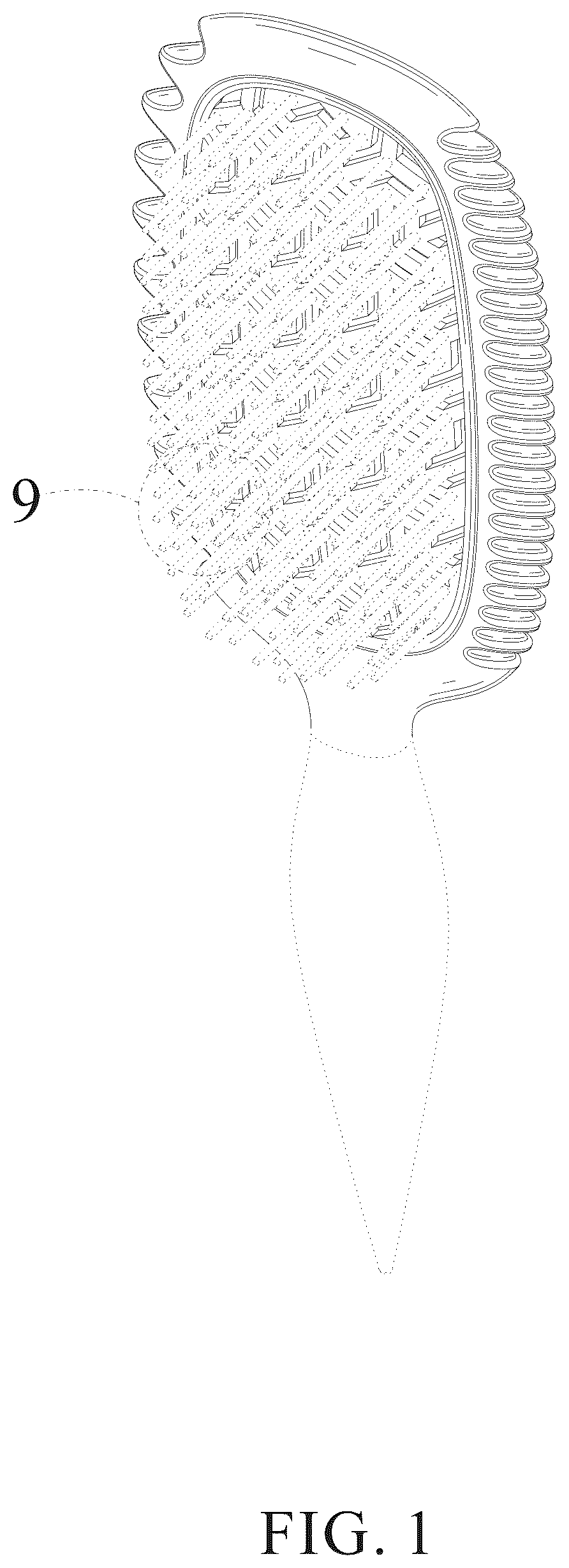 Patent USD1075311 — Comb — Figure 1
