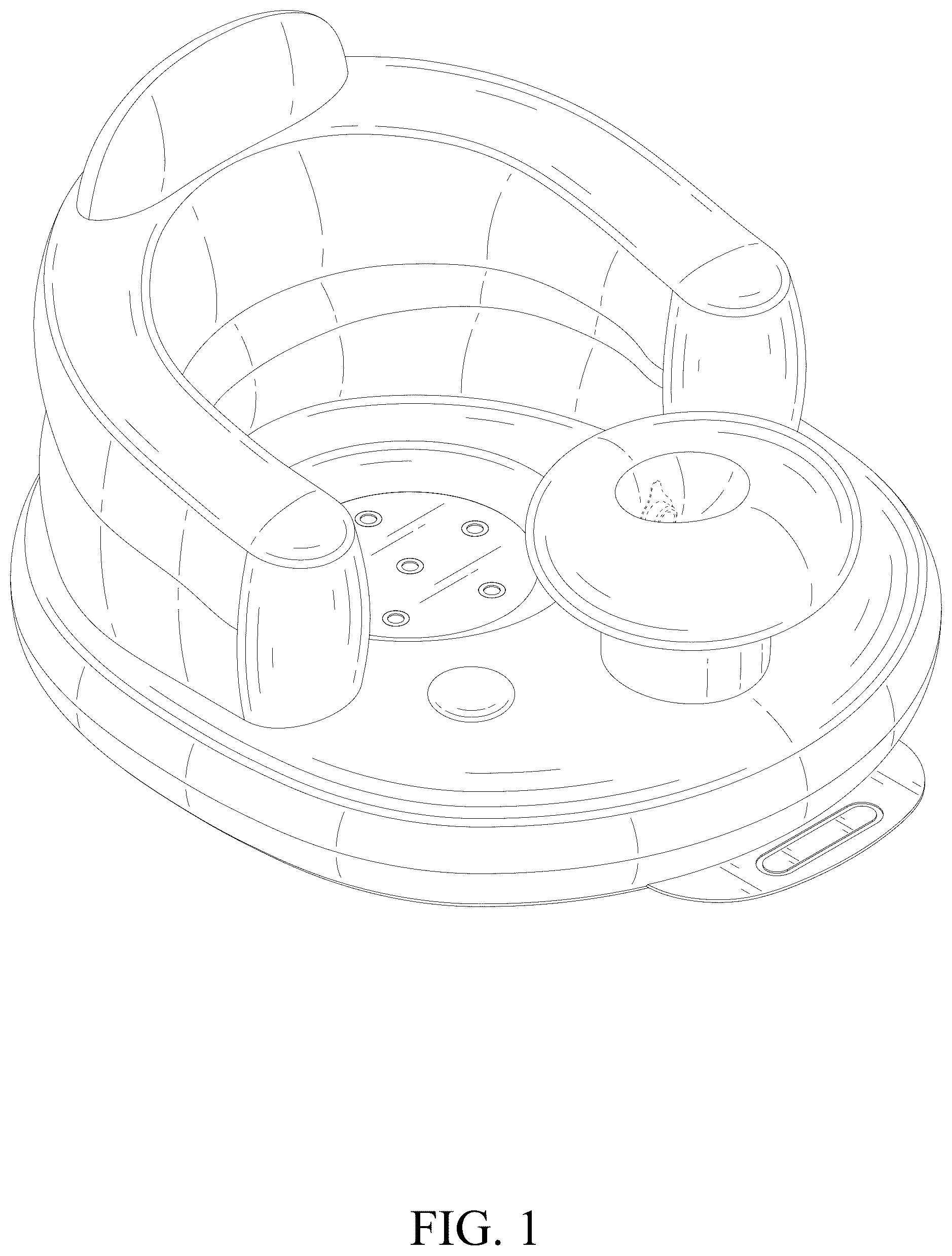 Patent USD1075321 Figure 1 – Soft chair